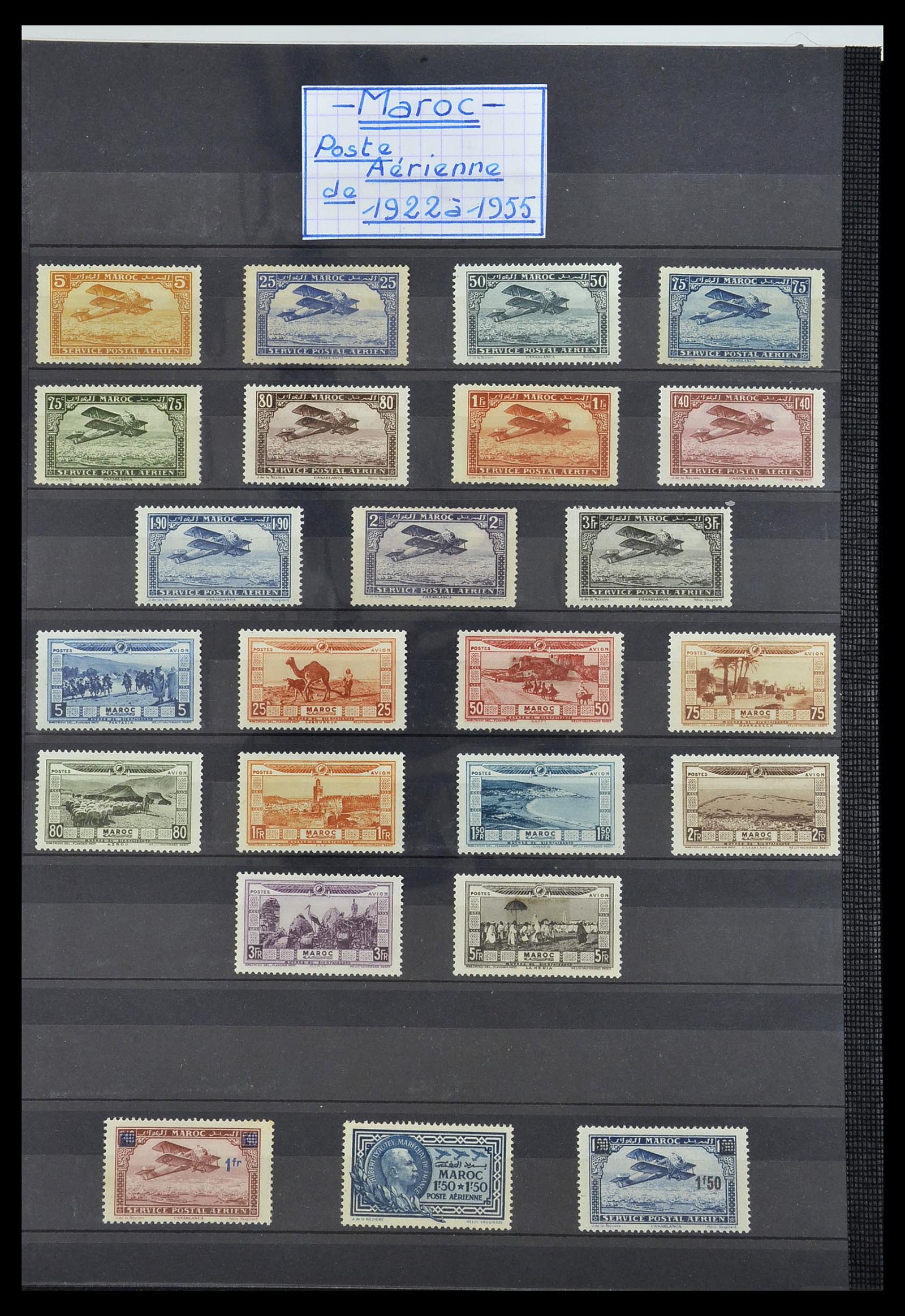 34190 1036 - Postzegelverzameling 34190 Franse koloniën in Afrika 1885-1998.