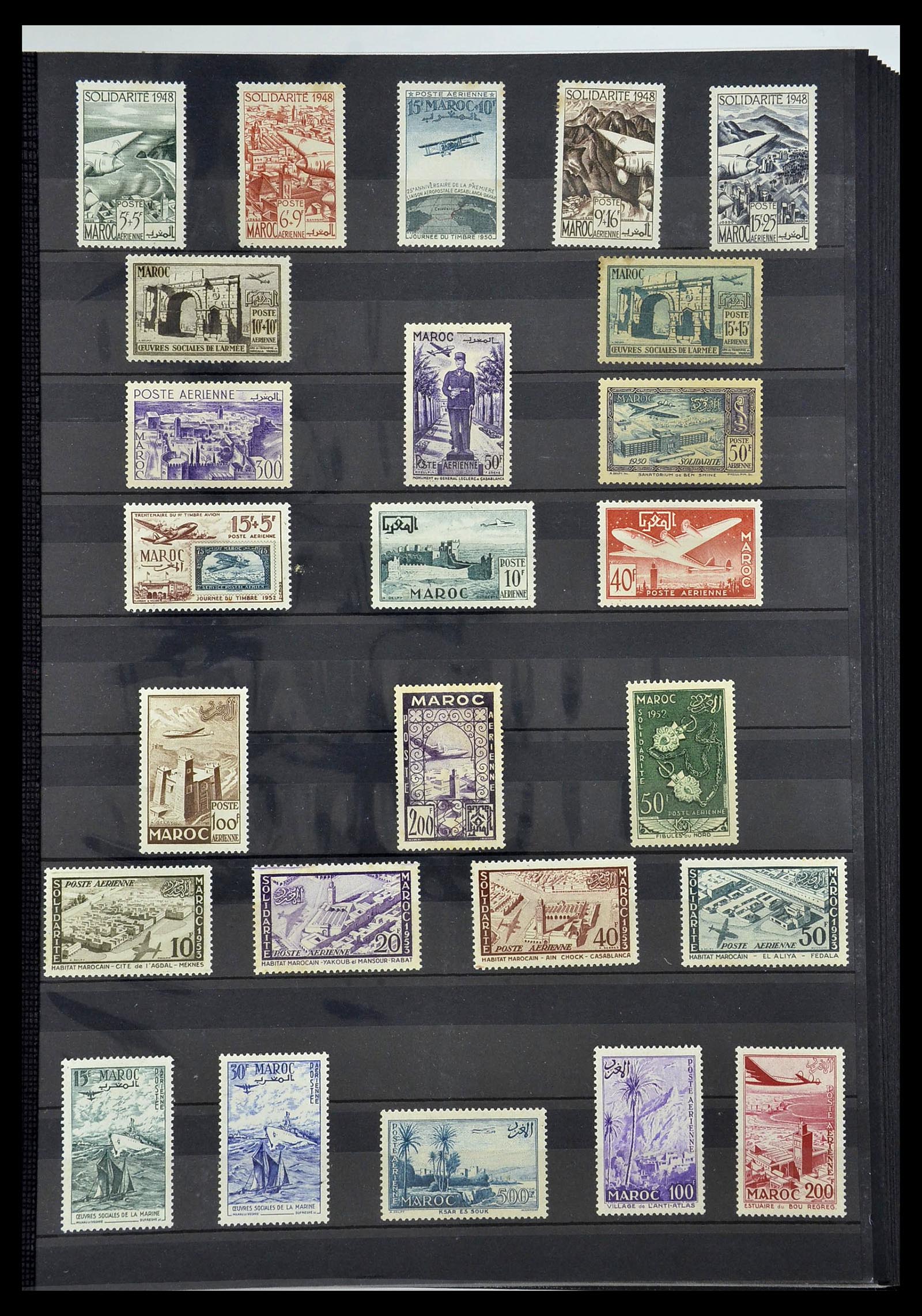 34190 1039 - Postzegelverzameling 34190 Franse koloniën in Afrika 1885-1998.