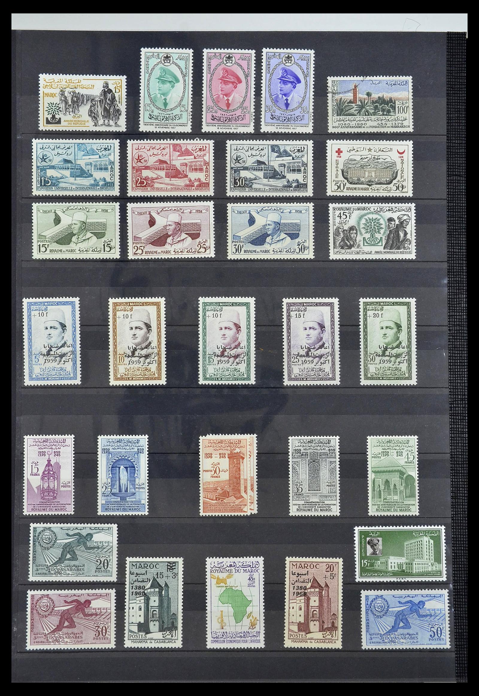 34190 1041 - Postzegelverzameling 34190 Franse koloniën in Afrika 1885-1998.