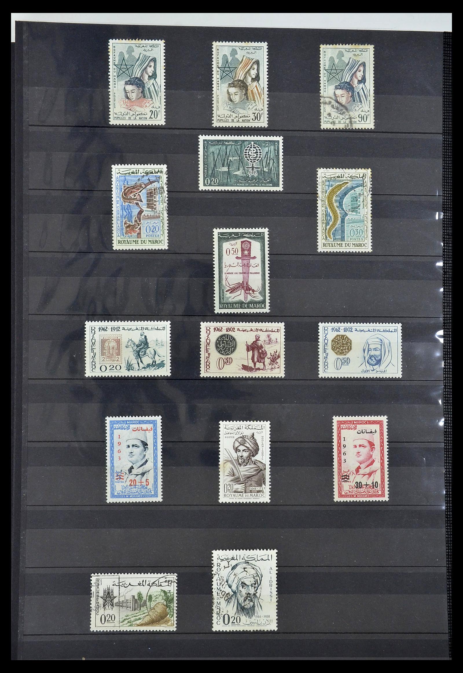 34190 1043 - Postzegelverzameling 34190 Franse koloniën in Afrika 1885-1998.