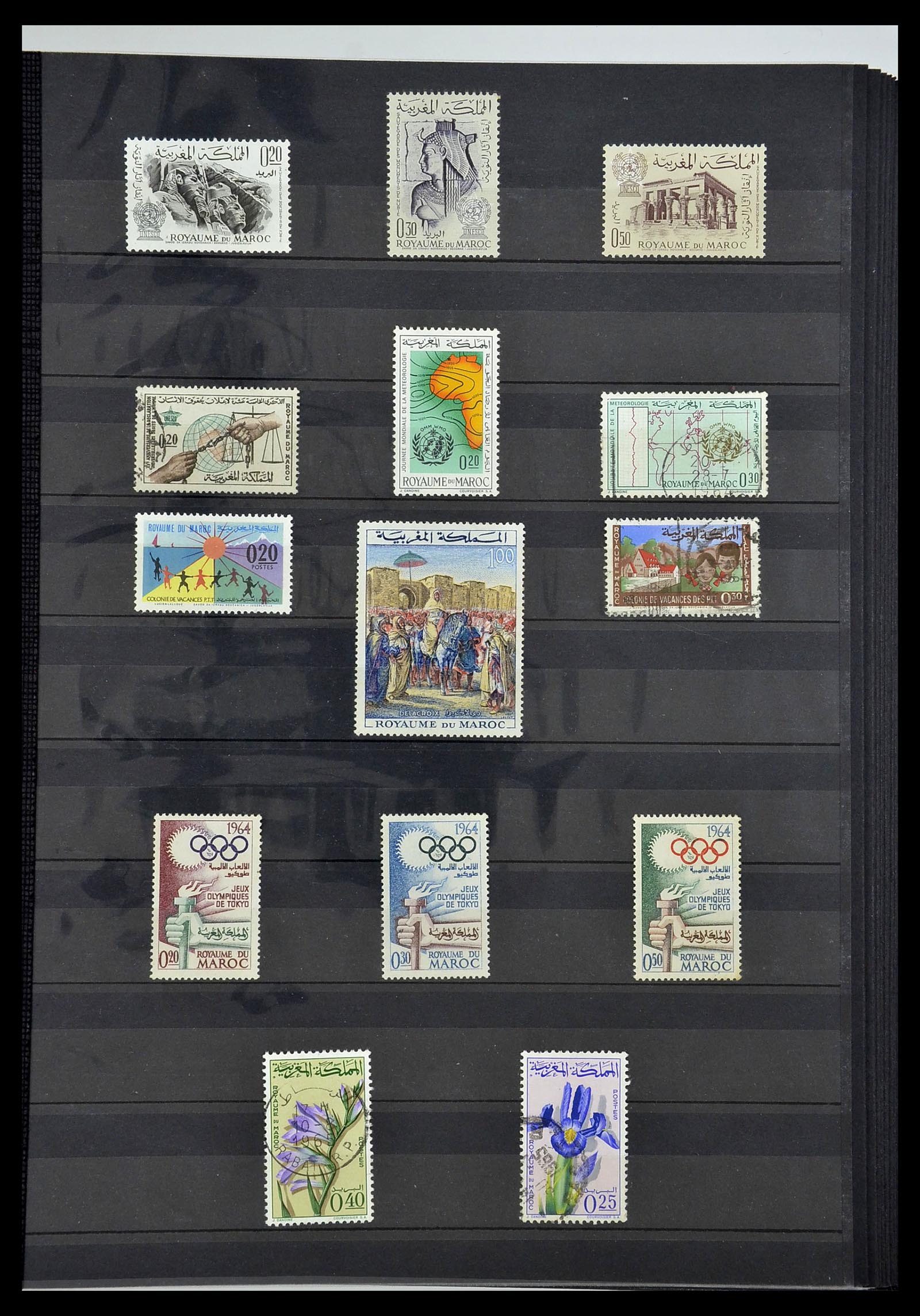 34190 1044 - Postzegelverzameling 34190 Franse koloniën in Afrika 1885-1998.