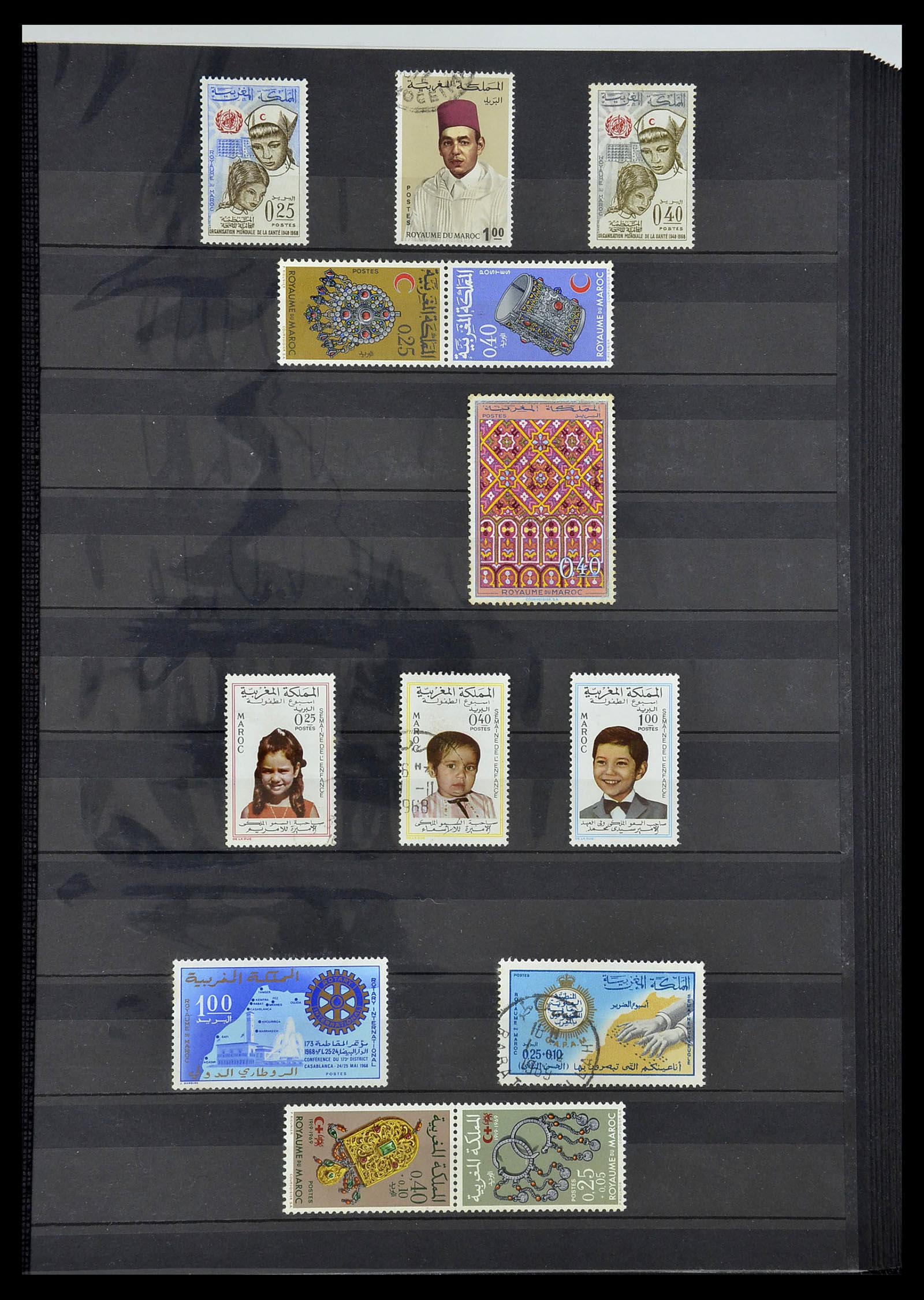 34190 1048 - Postzegelverzameling 34190 Franse koloniën in Afrika 1885-1998.