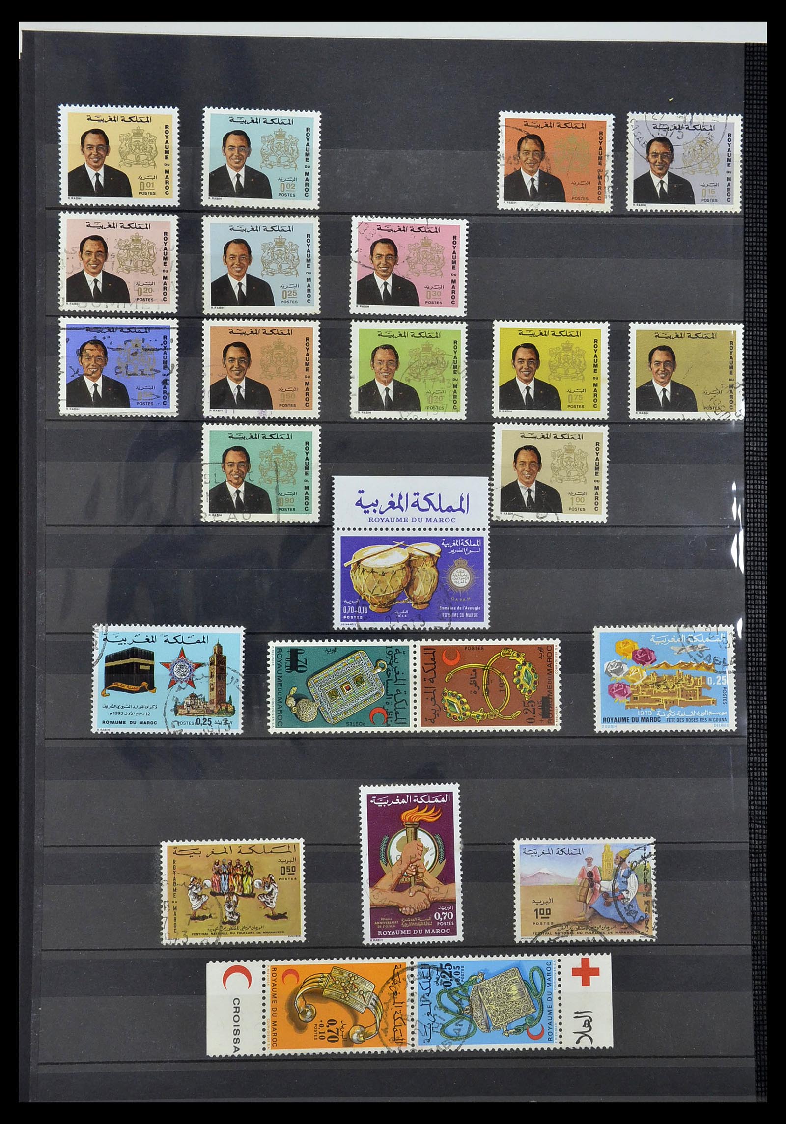 34190 1051 - Postzegelverzameling 34190 Franse koloniën in Afrika 1885-1998.