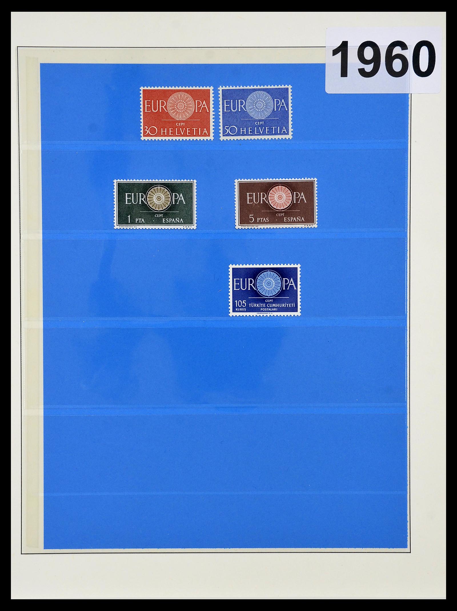 34191 014 - Postzegelverzameling 34191 Europa CEPT 1956-2008.