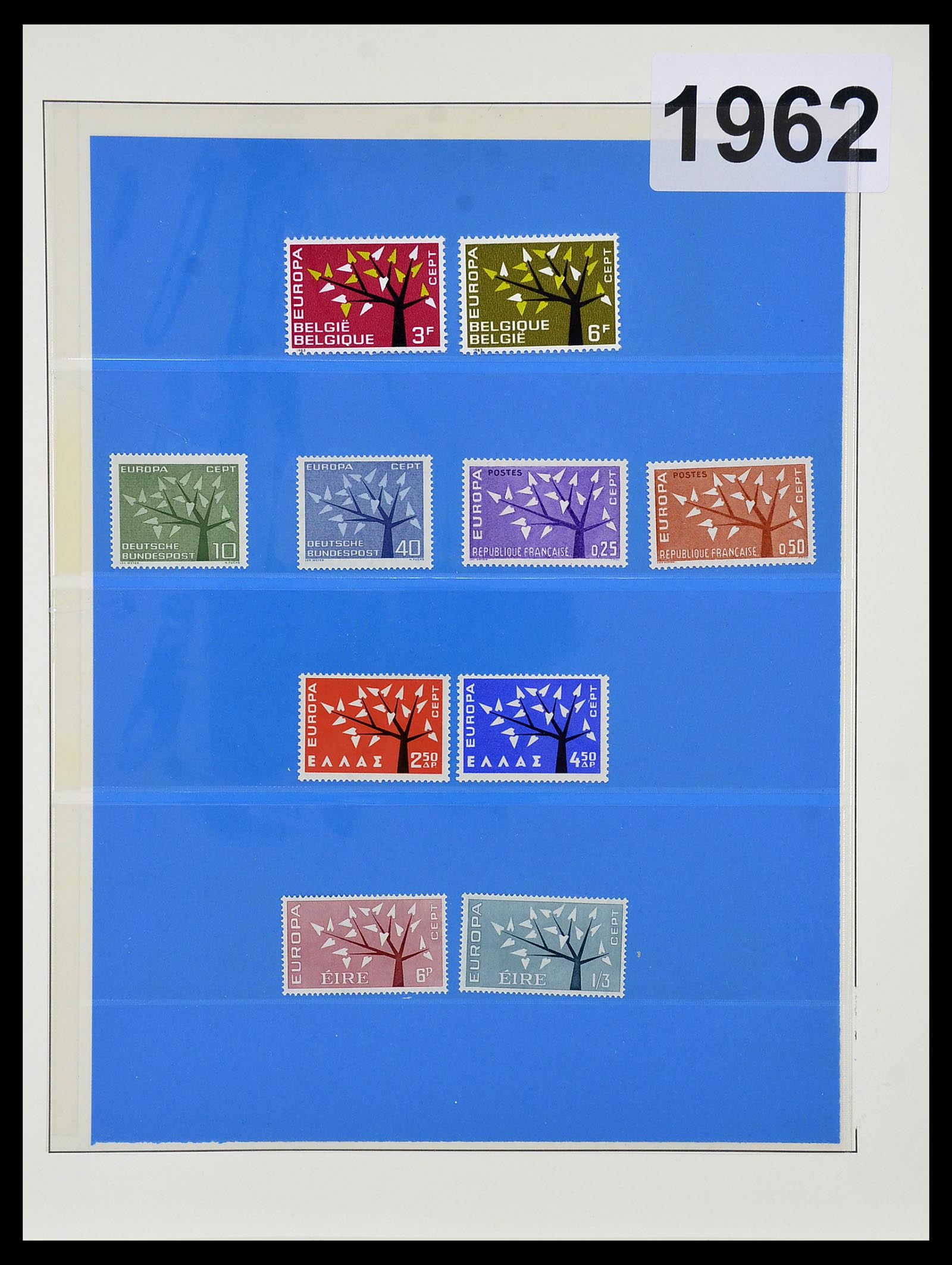 34191 018 - Postzegelverzameling 34191 Europa CEPT 1956-2008.