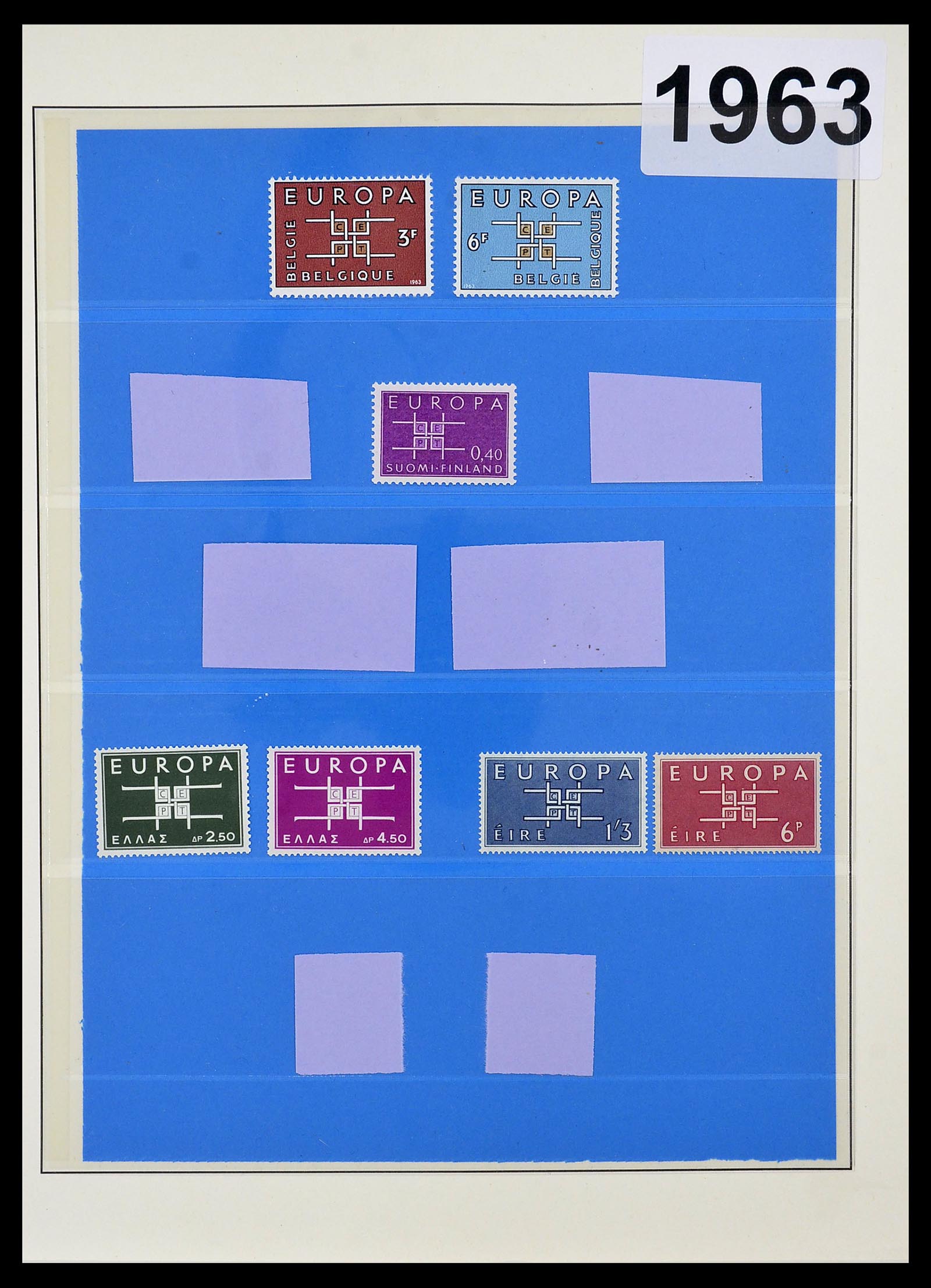 34191 022 - Postzegelverzameling 34191 Europa CEPT 1956-2008.
