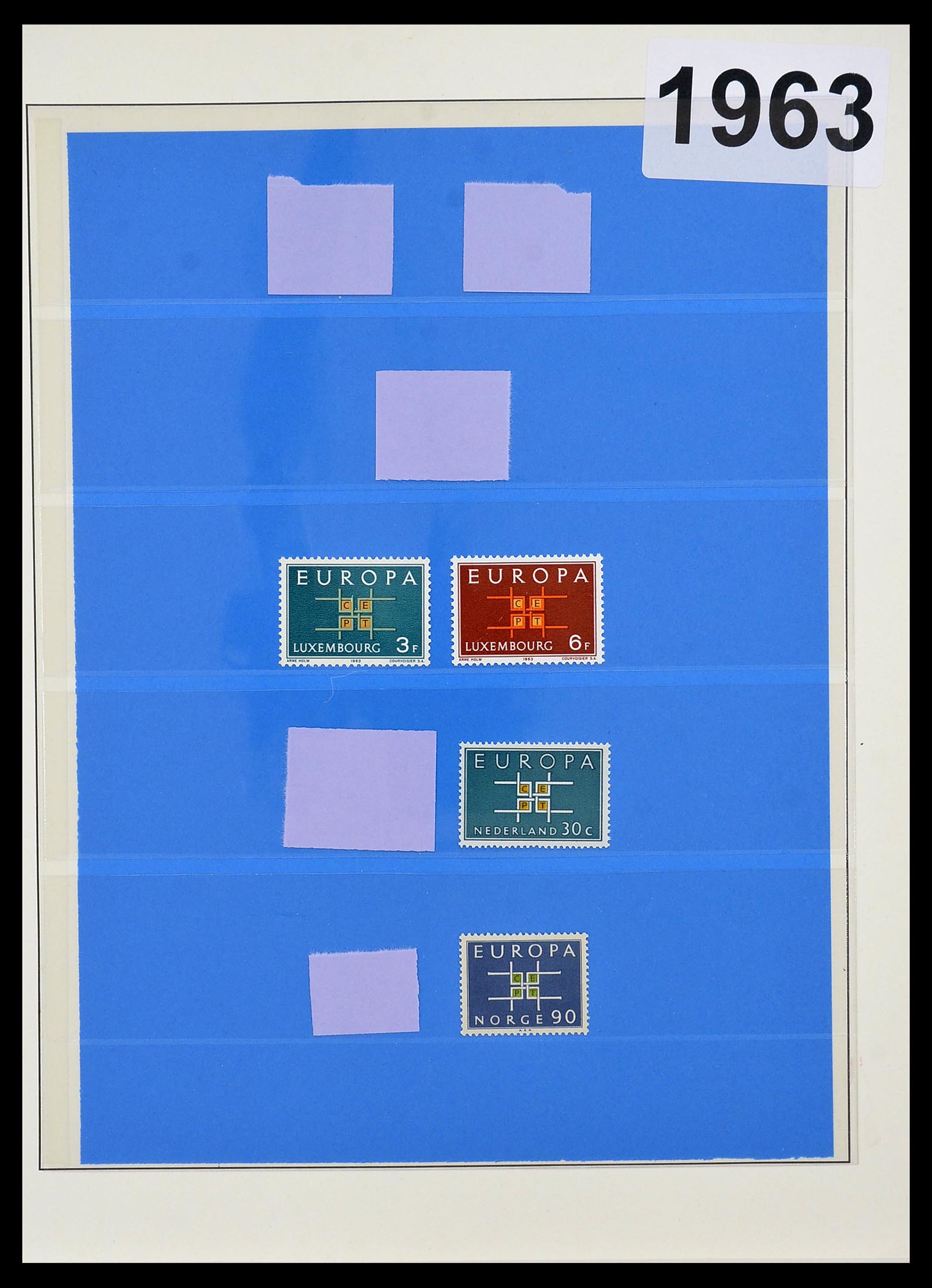 34191 023 - Postzegelverzameling 34191 Europa CEPT 1956-2008.