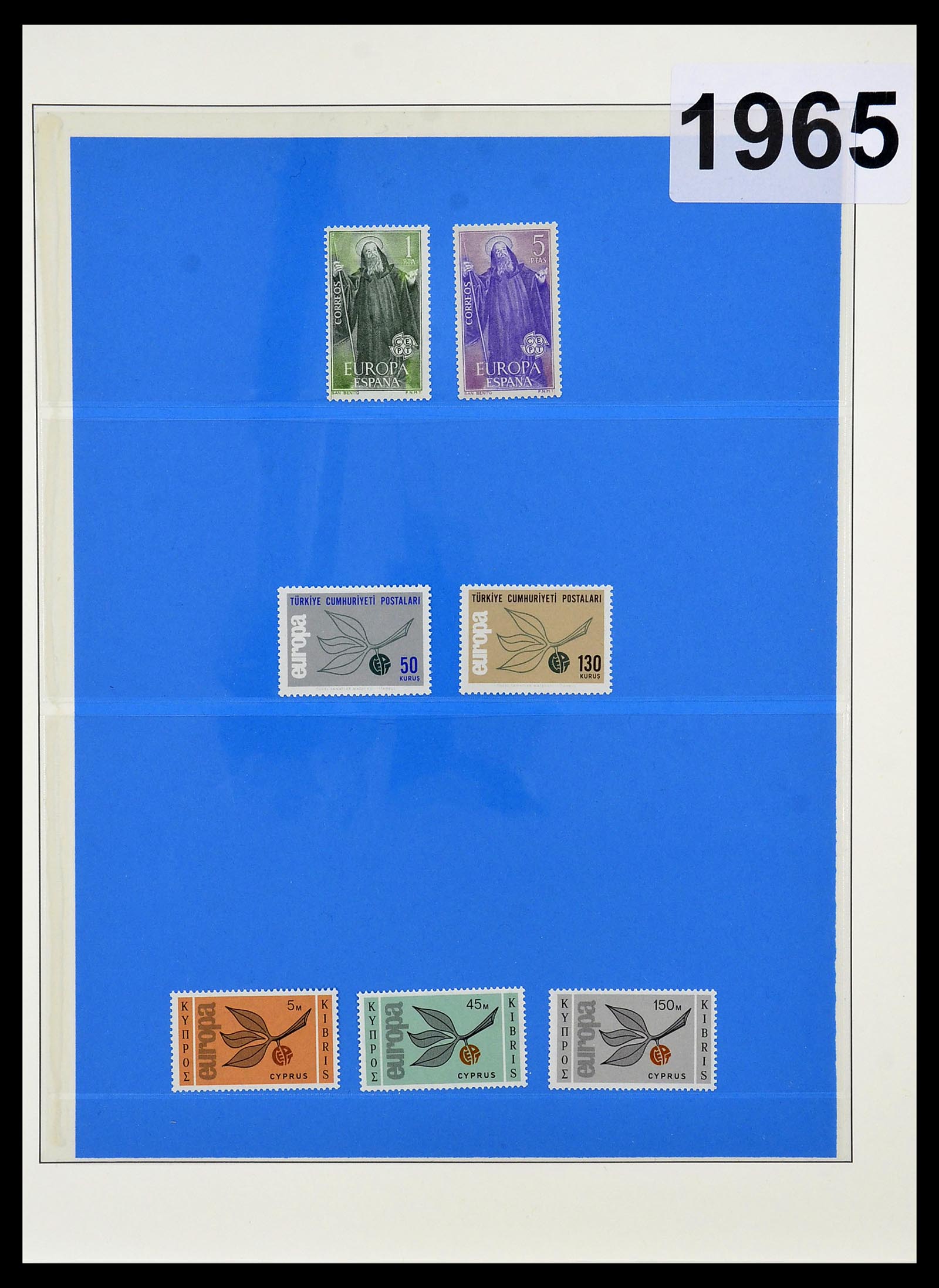 34191 031 - Postzegelverzameling 34191 Europa CEPT 1956-2008.