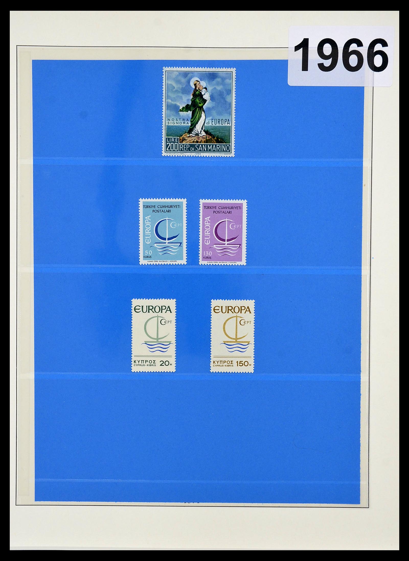 34191 035 - Postzegelverzameling 34191 Europa CEPT 1956-2008.