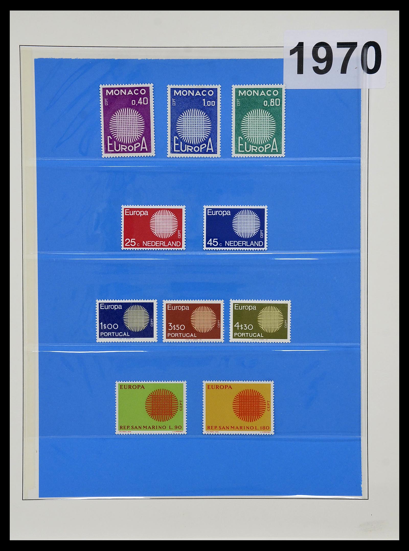 34191 050 - Postzegelverzameling 34191 Europa CEPT 1956-2008.