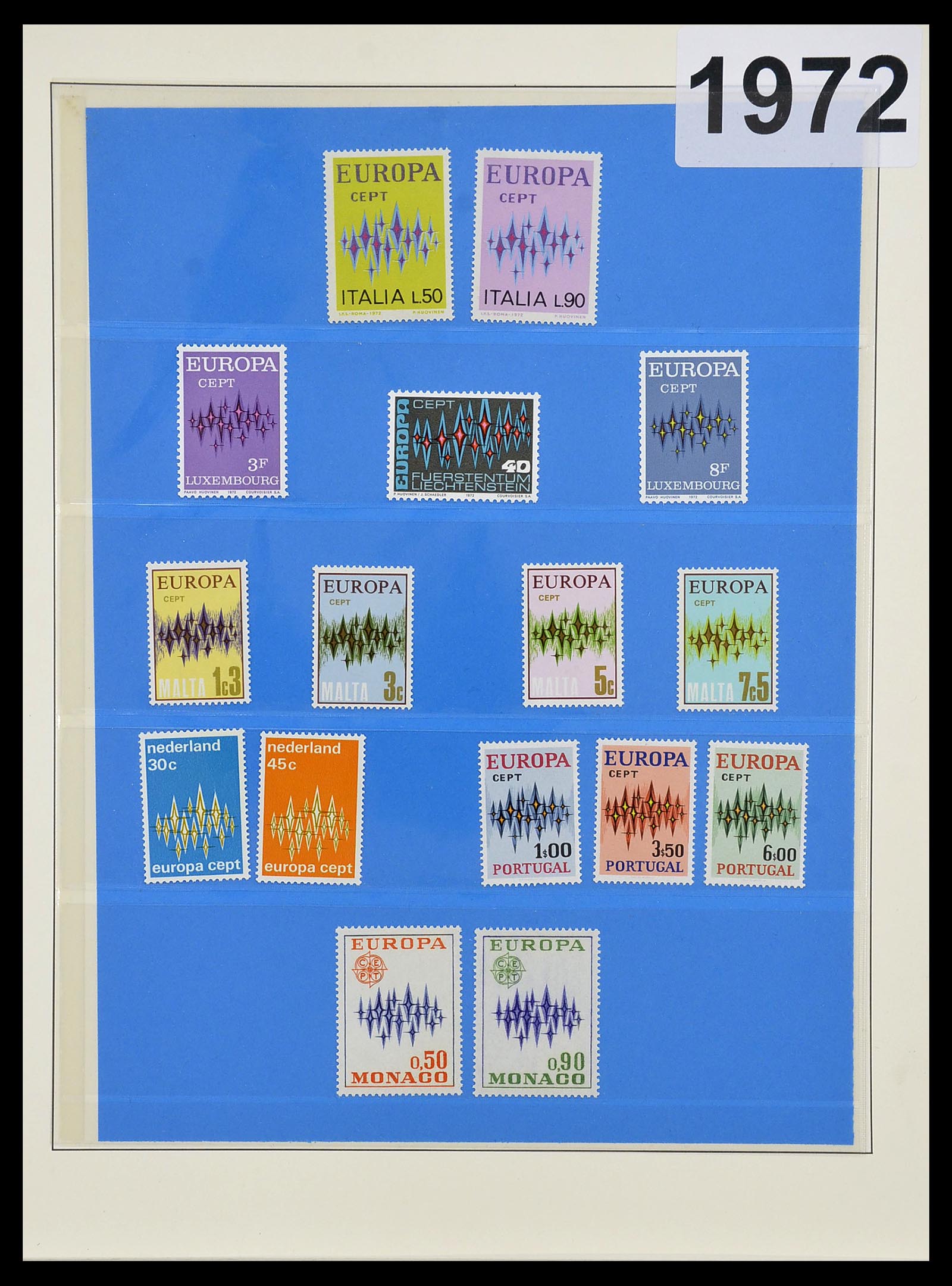 34191 057 - Postzegelverzameling 34191 Europa CEPT 1956-2008.