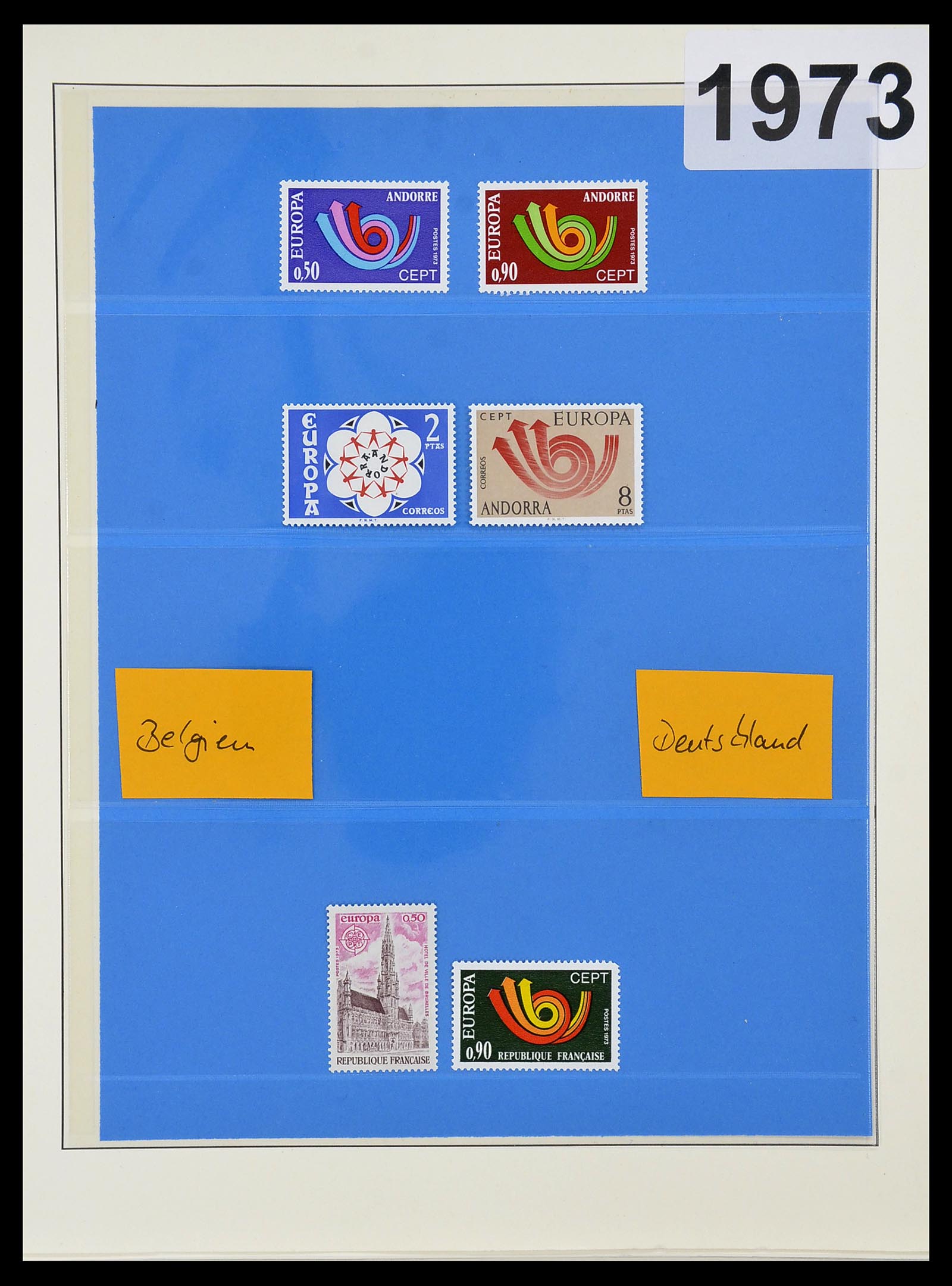 34191 059 - Postzegelverzameling 34191 Europa CEPT 1956-2008.