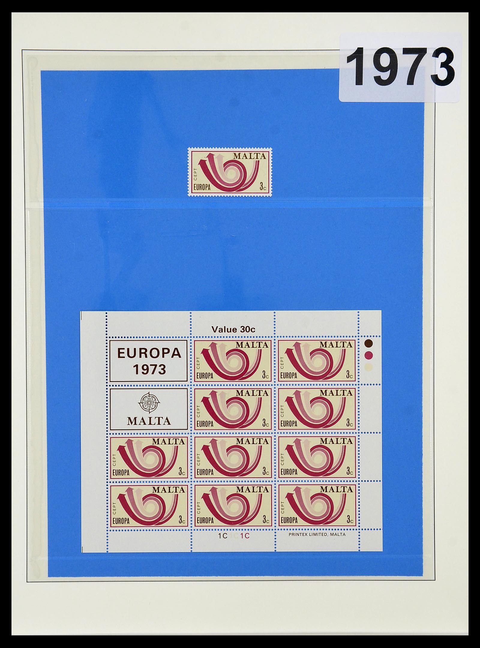 34191 064 - Stamp collection 34191 Europa CEPT 1956-2008.