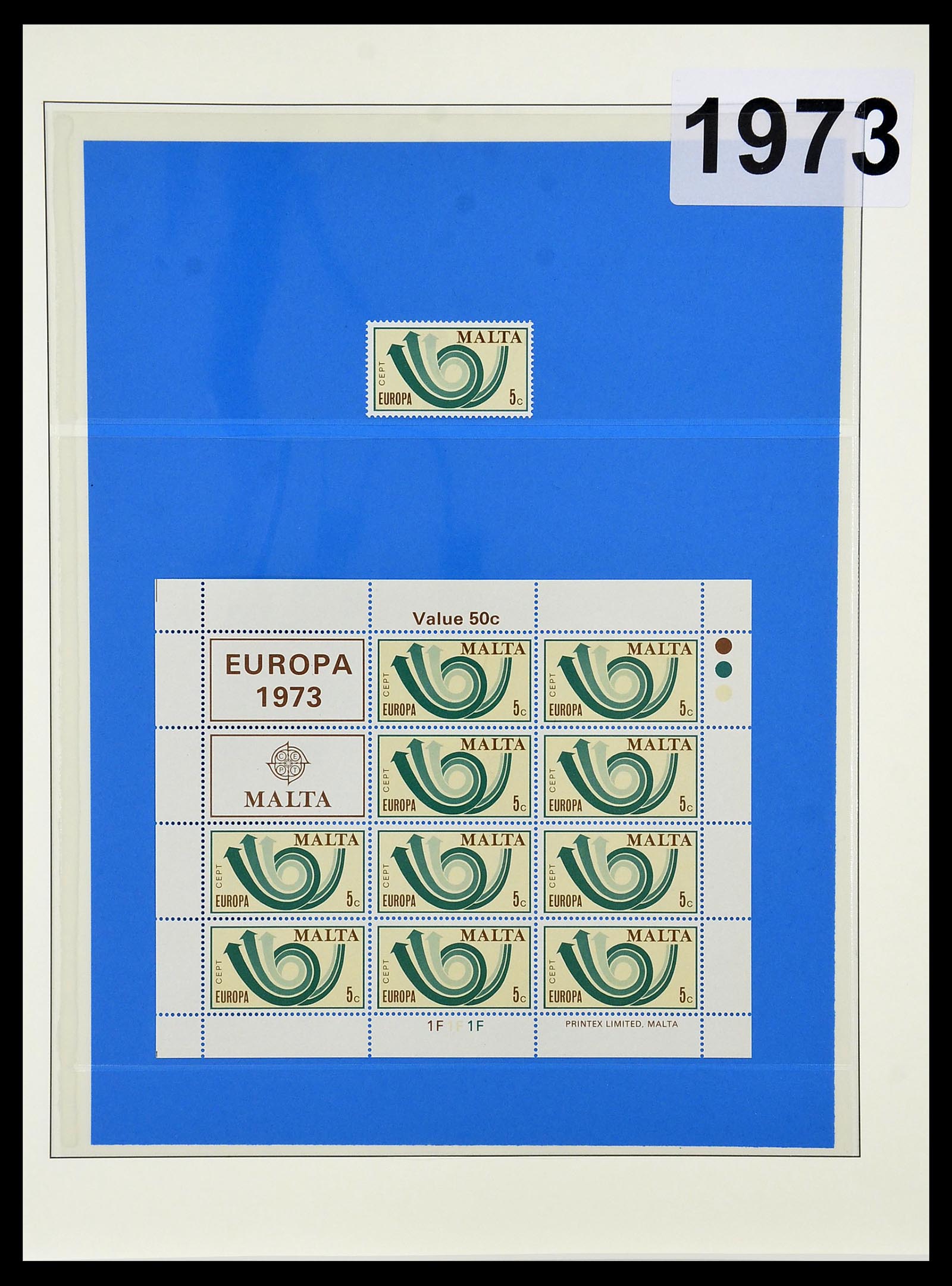 34191 065 - Postzegelverzameling 34191 Europa CEPT 1956-2008.