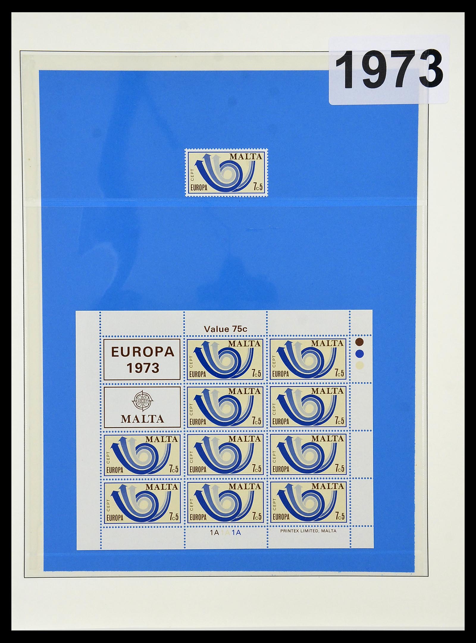 34191 066 - Postzegelverzameling 34191 Europa CEPT 1956-2008.