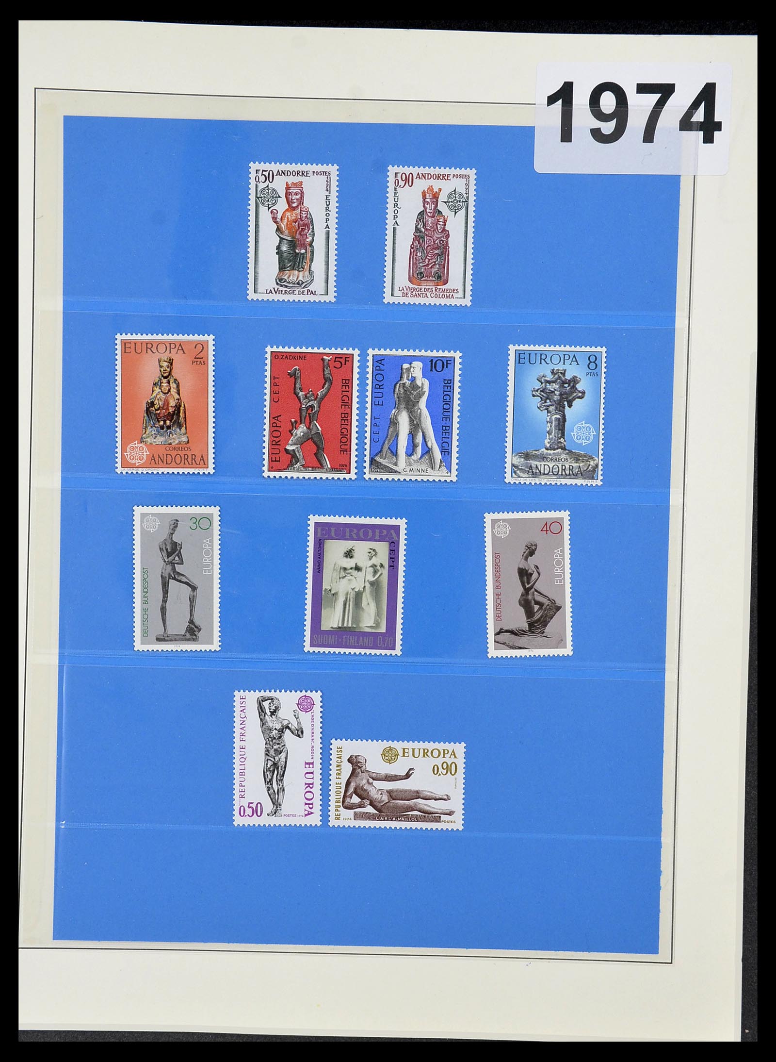 34191 069 - Postzegelverzameling 34191 Europa CEPT 1956-2008.
