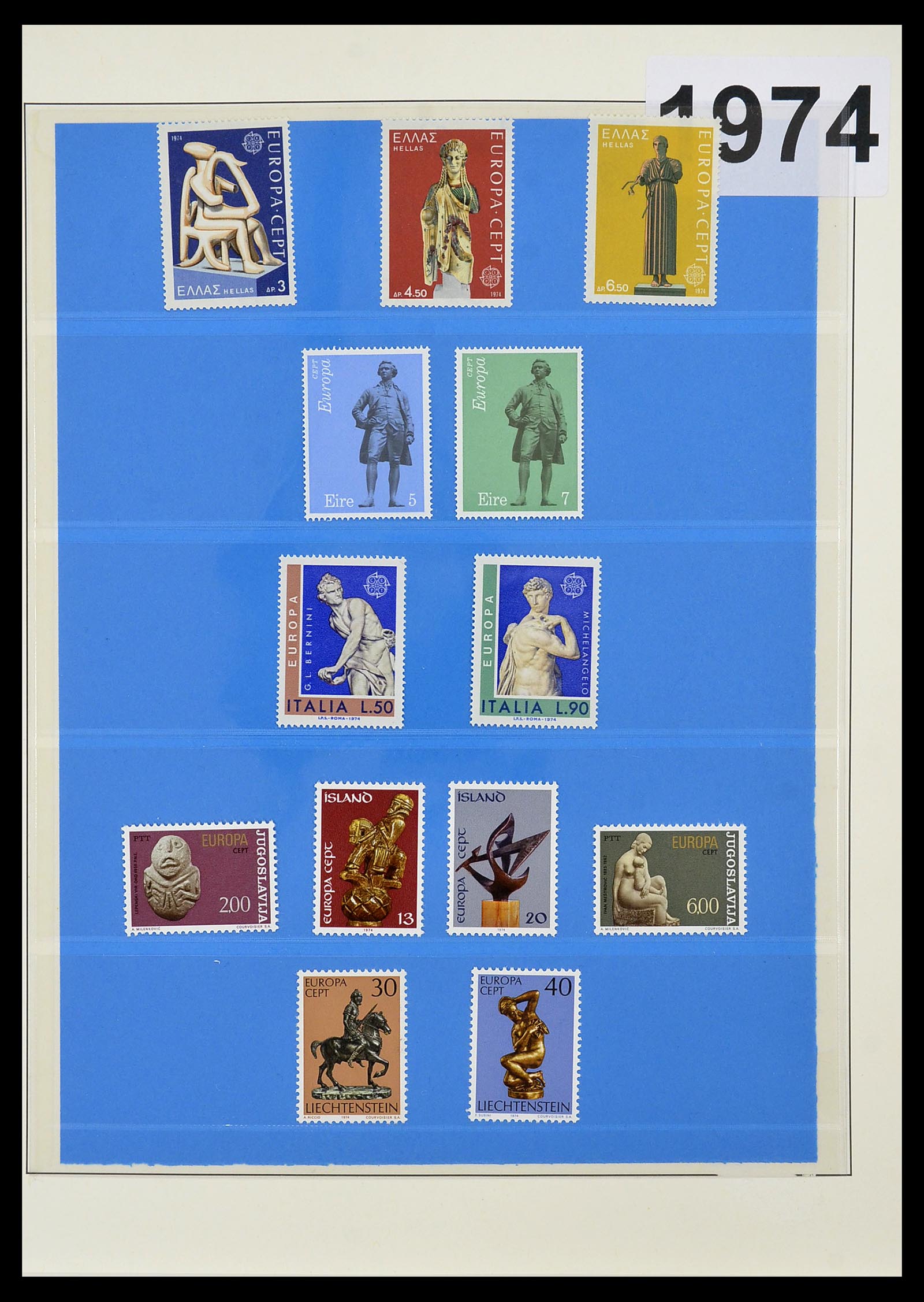 34191 070 - Postzegelverzameling 34191 Europa CEPT 1956-2008.