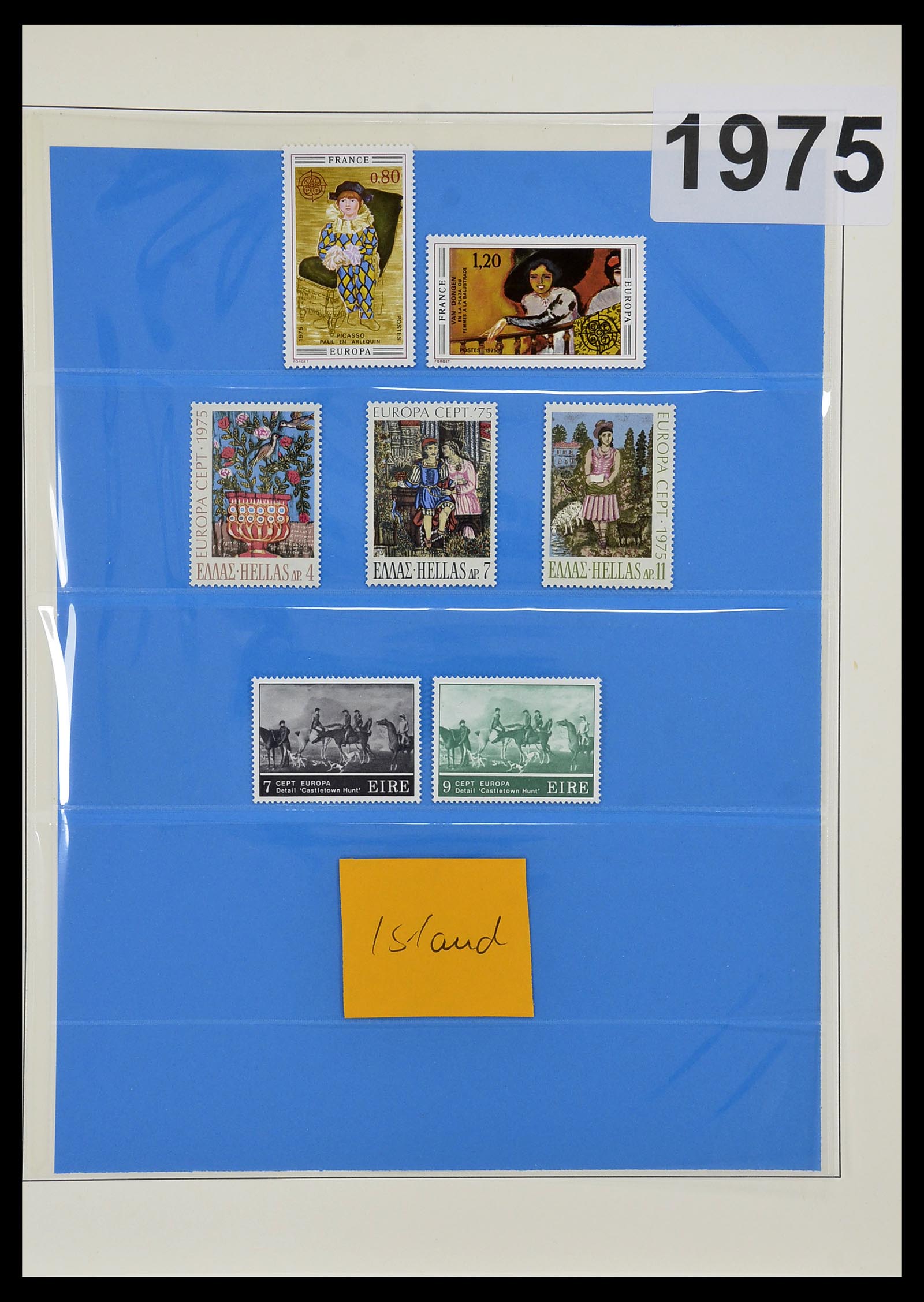 34191 076 - Postzegelverzameling 34191 Europa CEPT 1956-2008.