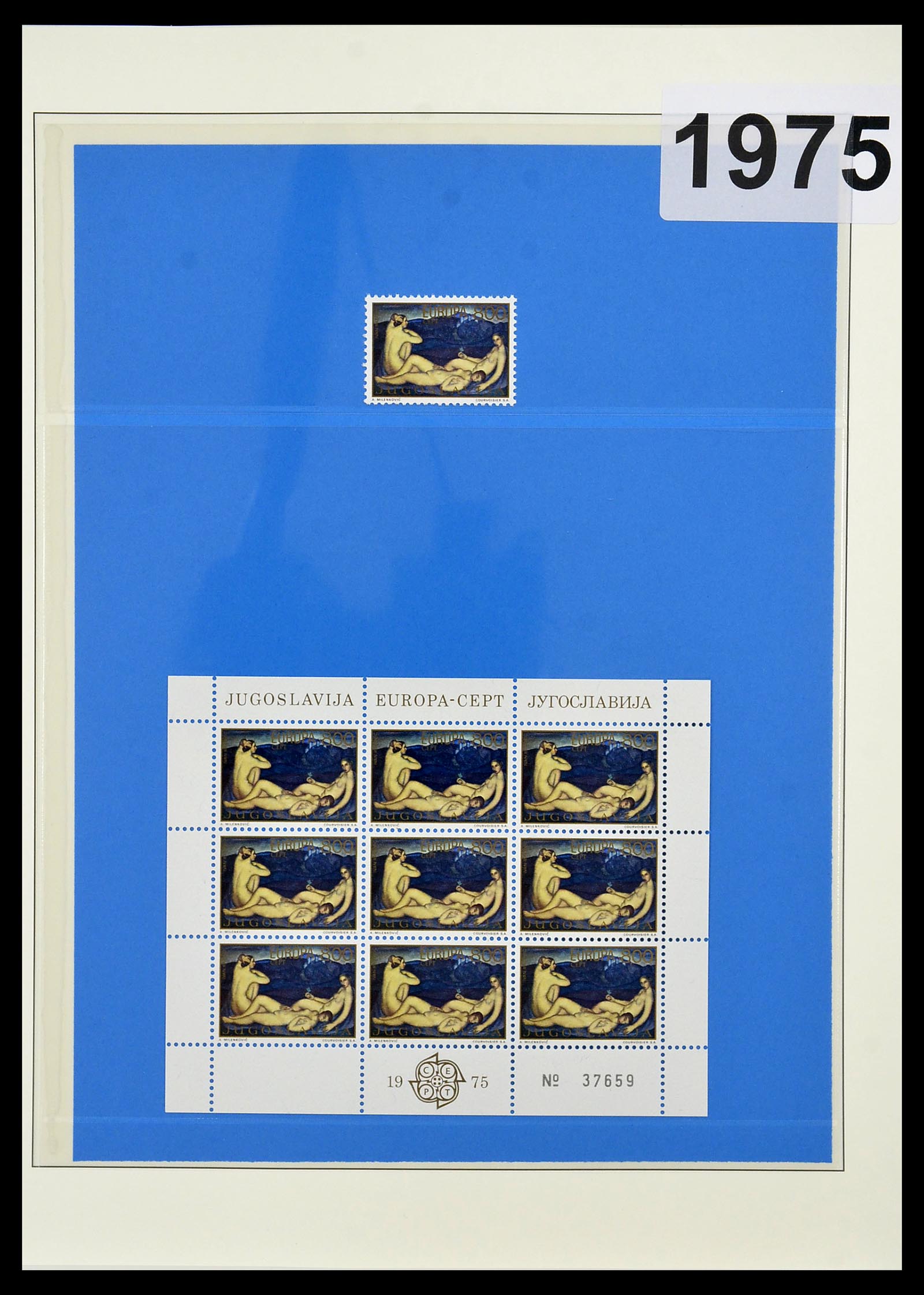 34191 078 - Postzegelverzameling 34191 Europa CEPT 1956-2008.