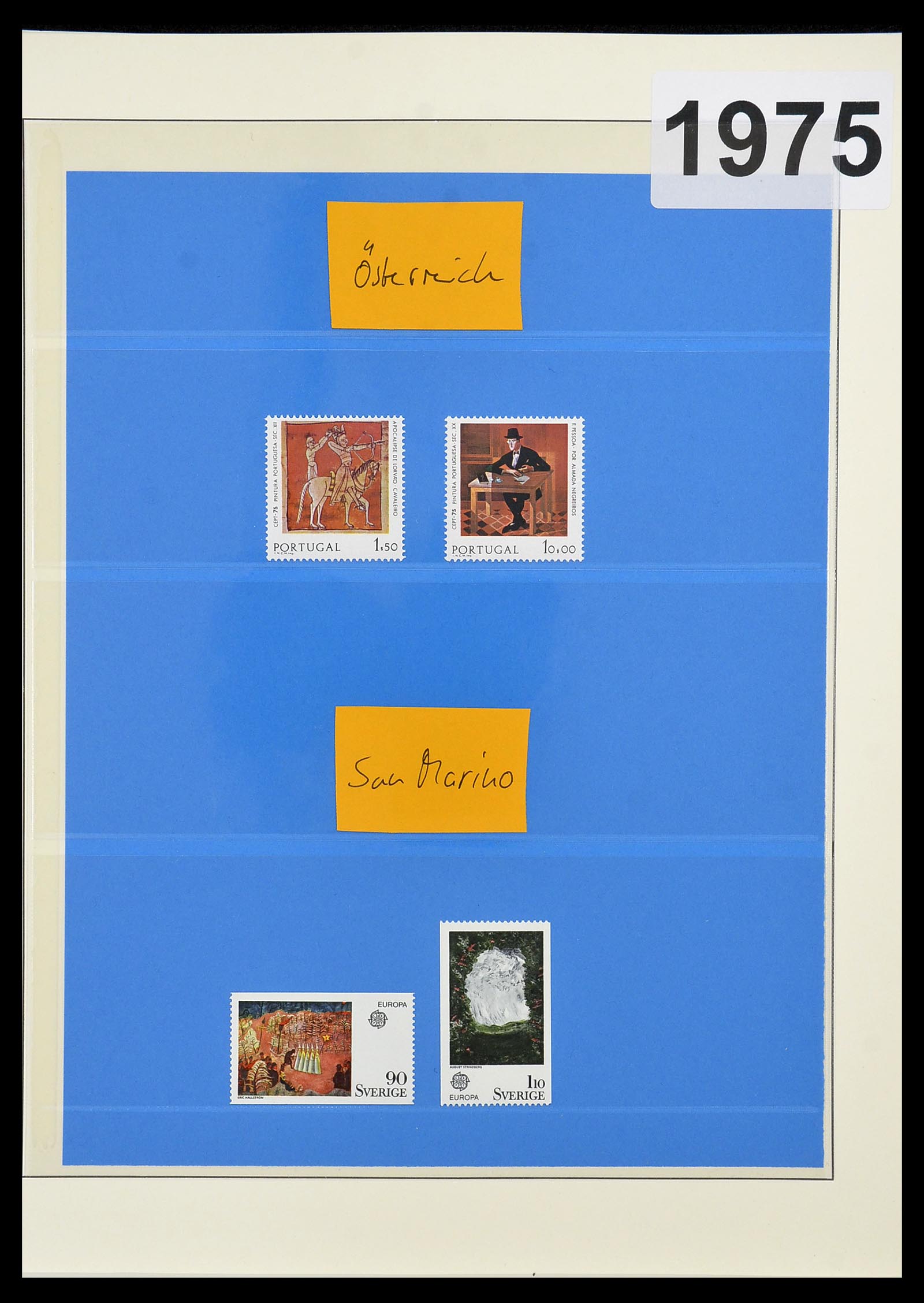 34191 081 - Postzegelverzameling 34191 Europa CEPT 1956-2008.