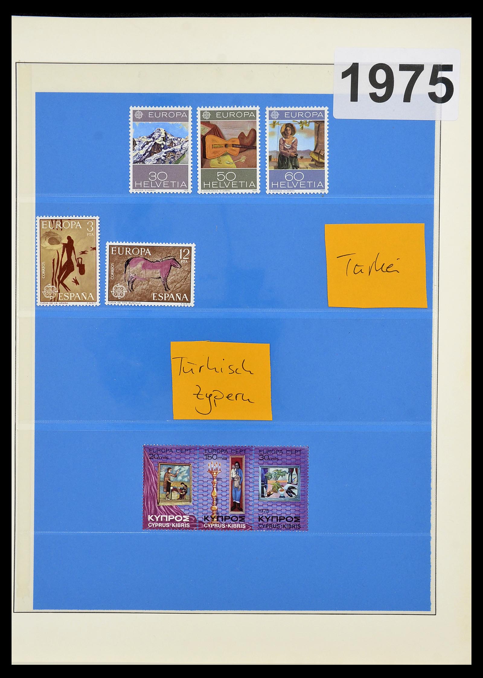 34191 082 - Postzegelverzameling 34191 Europa CEPT 1956-2008.