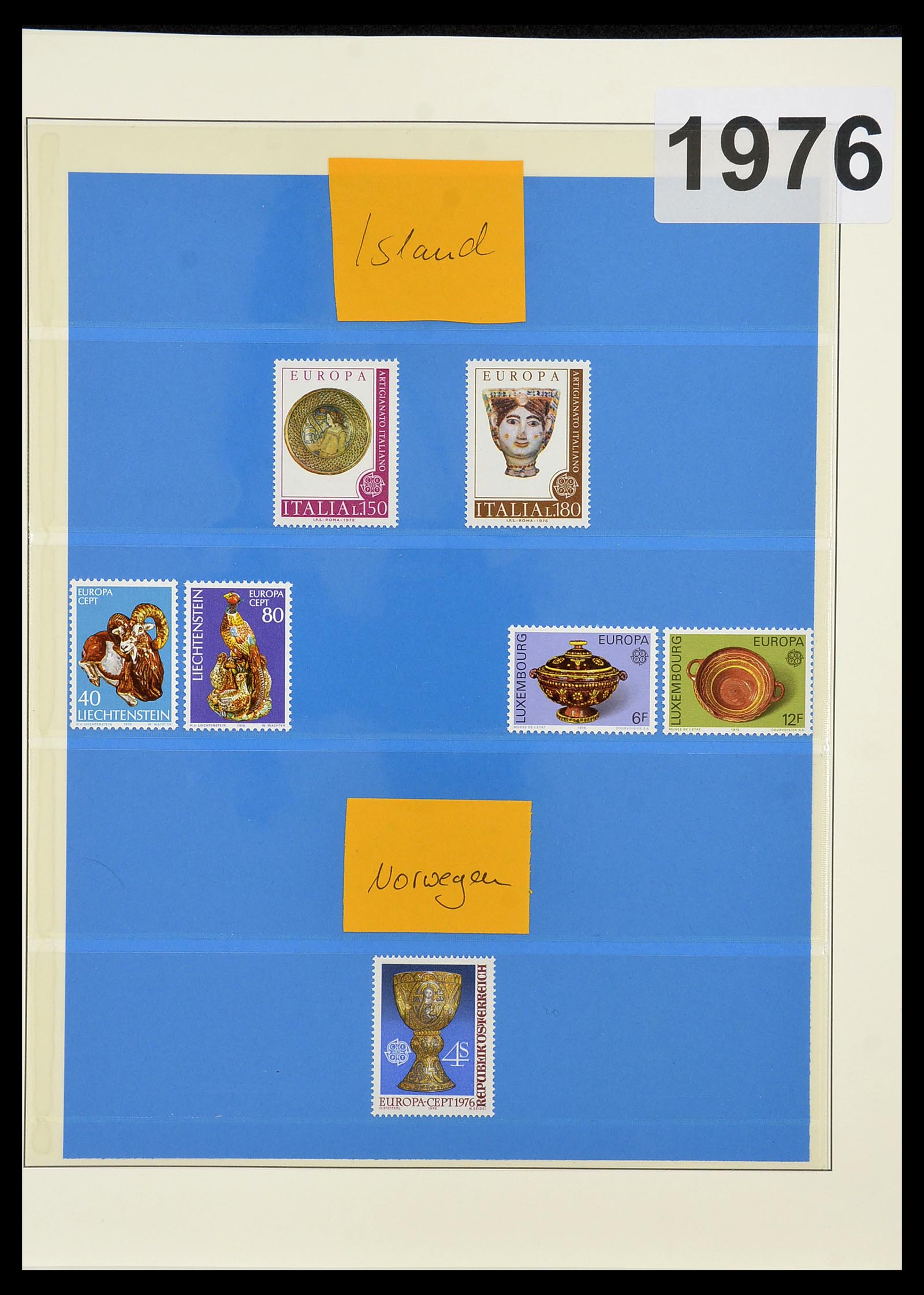 34191 087 - Postzegelverzameling 34191 Europa CEPT 1956-2008.