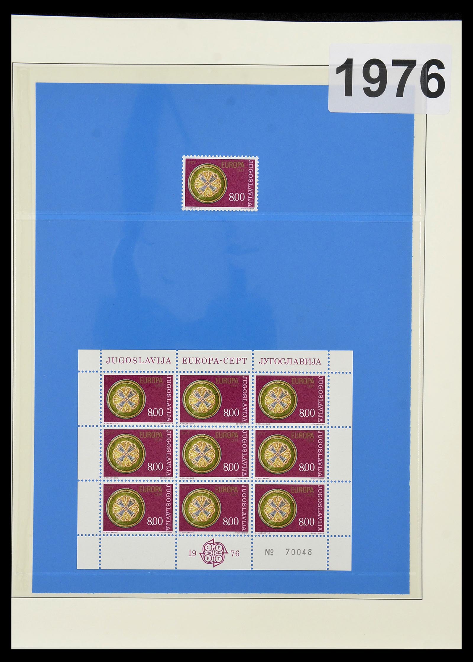 34191 089 - Postzegelverzameling 34191 Europa CEPT 1956-2008.