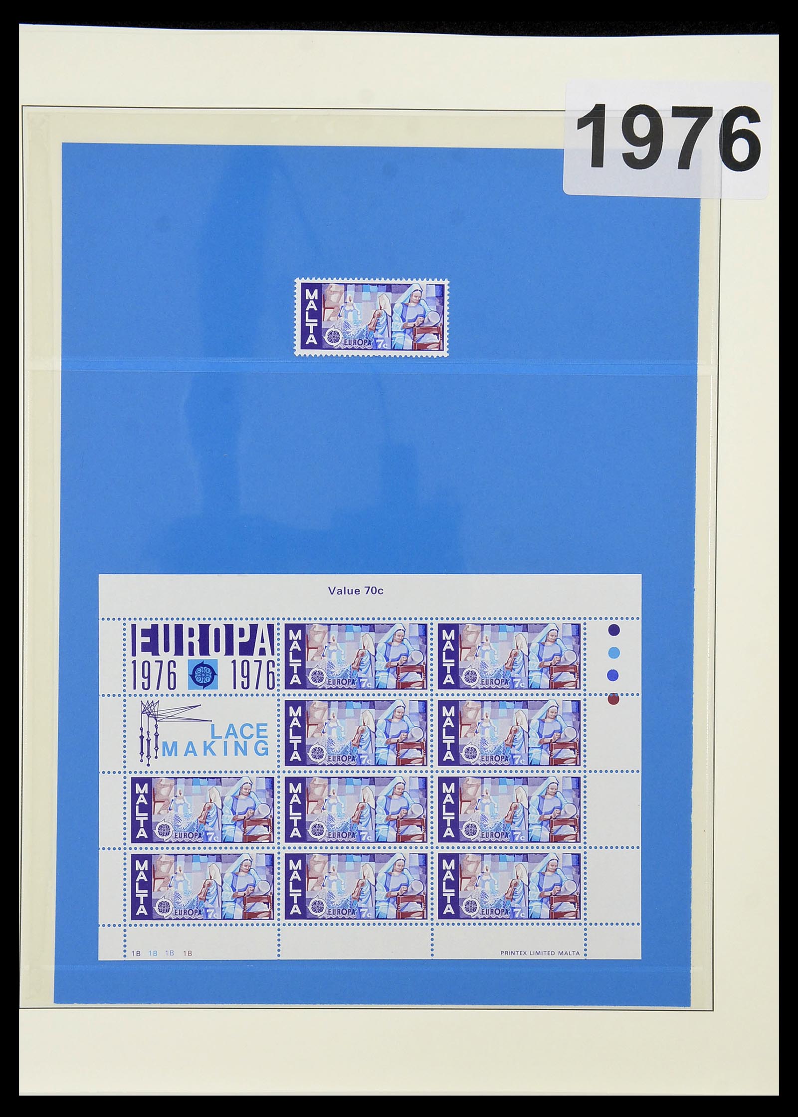 34191 090 - Postzegelverzameling 34191 Europa CEPT 1956-2008.