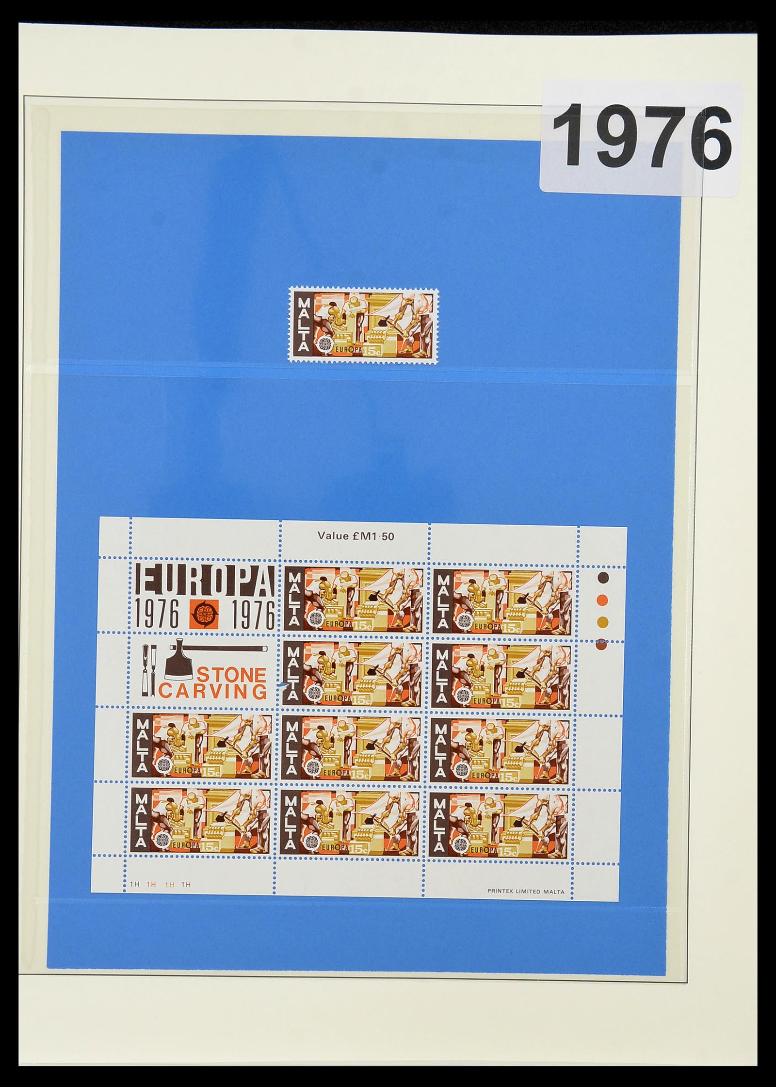 34191 091 - Postzegelverzameling 34191 Europa CEPT 1956-2008.