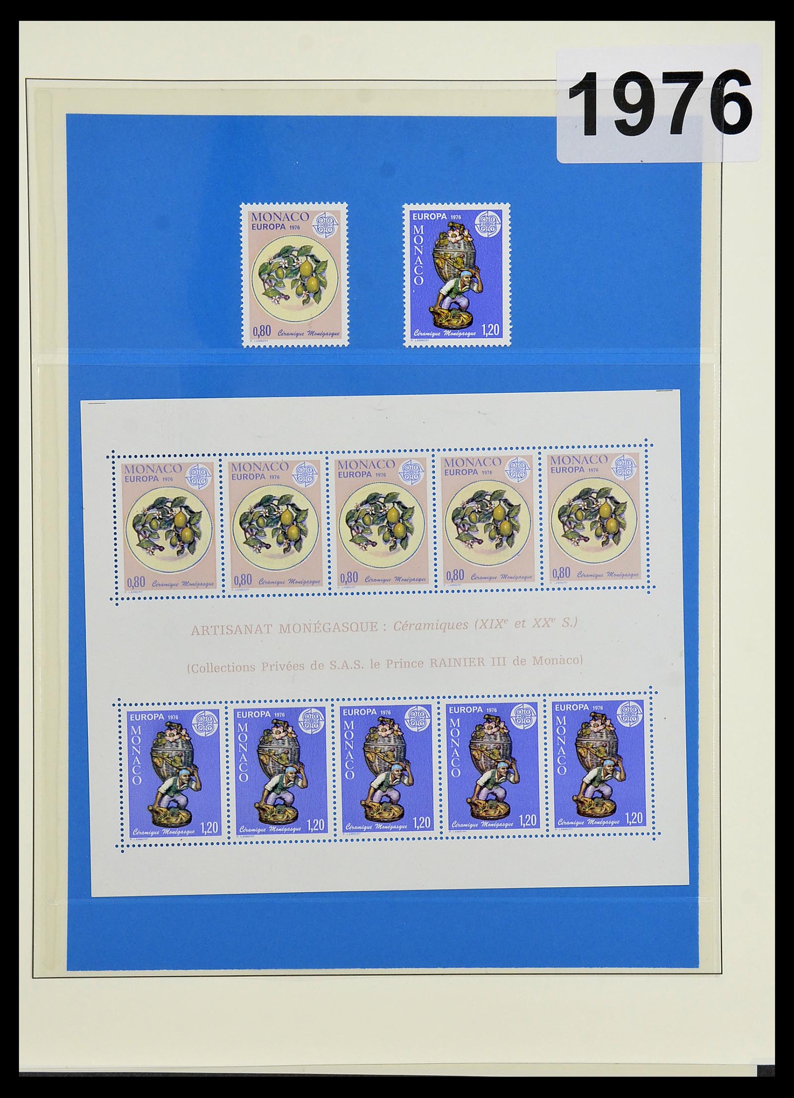 34191 092 - Postzegelverzameling 34191 Europa CEPT 1956-2008.