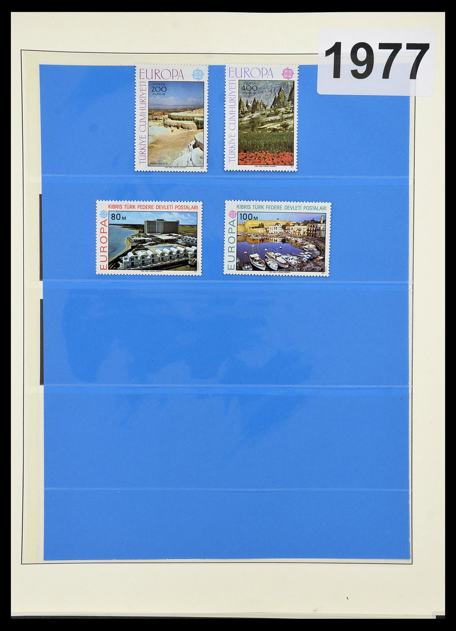 34191 100 - Postzegelverzameling 34191 Europa CEPT 1956-2008.