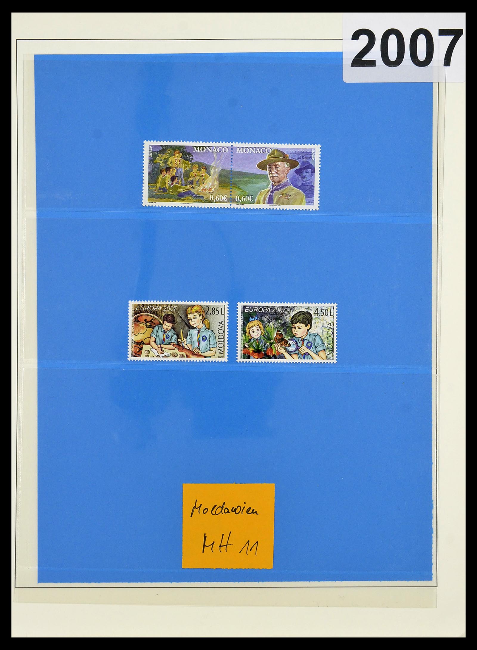 34191 541 - Postzegelverzameling 34191 Europa CEPT 1956-2008.