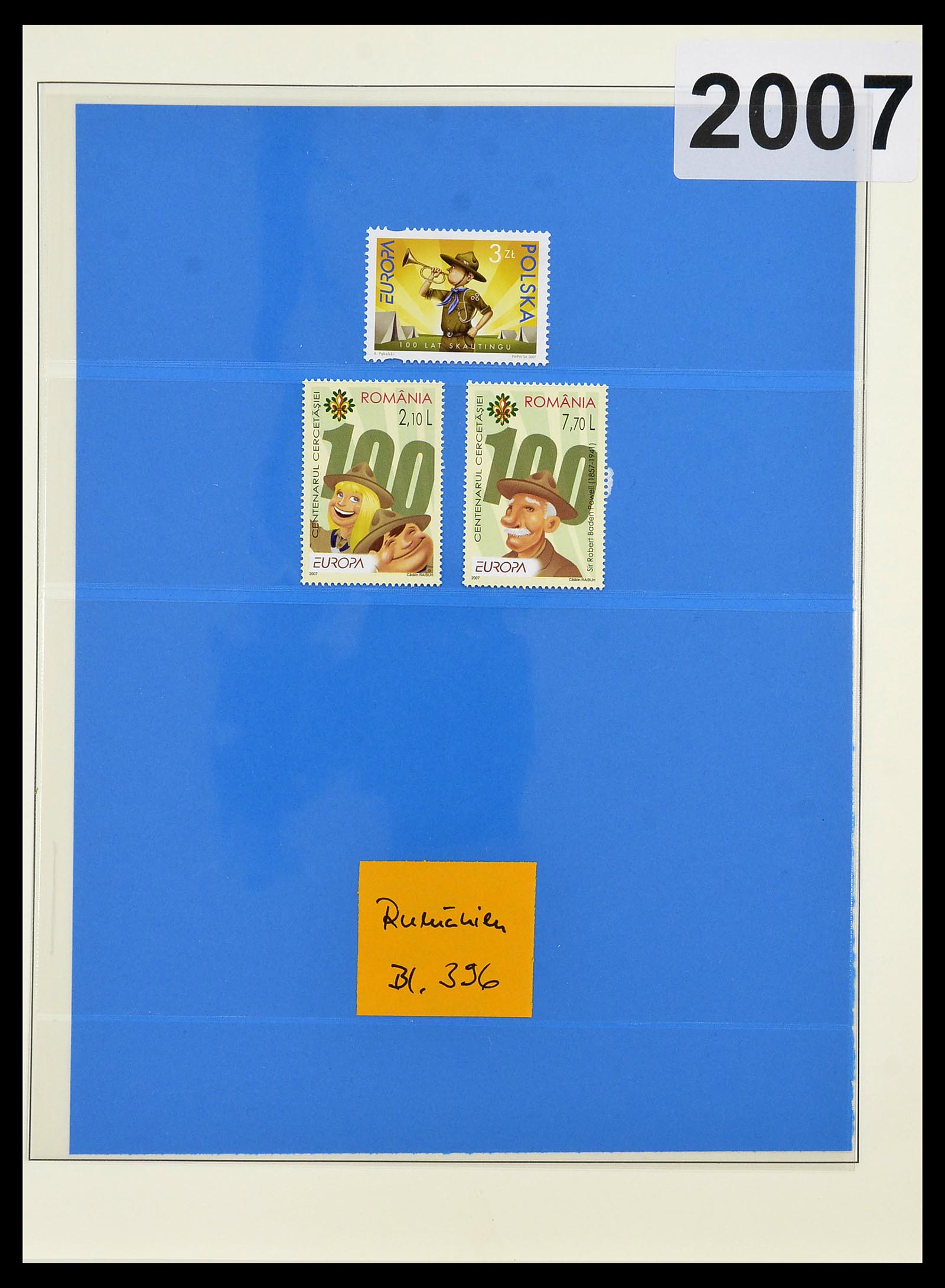 34191 547 - Postzegelverzameling 34191 Europa CEPT 1956-2008.