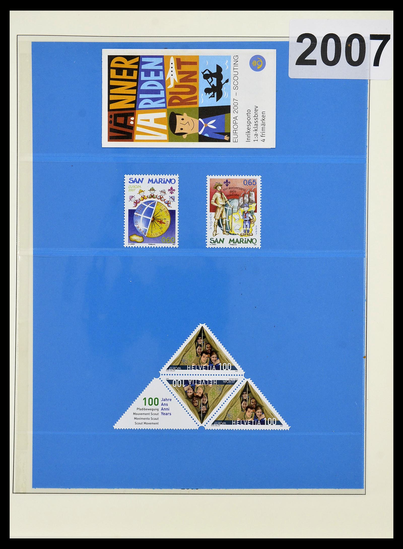 34191 548 - Postzegelverzameling 34191 Europa CEPT 1956-2008.