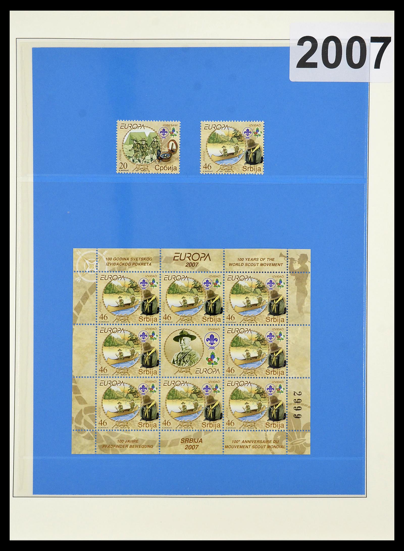 34191 549 - Postzegelverzameling 34191 Europa CEPT 1956-2008.
