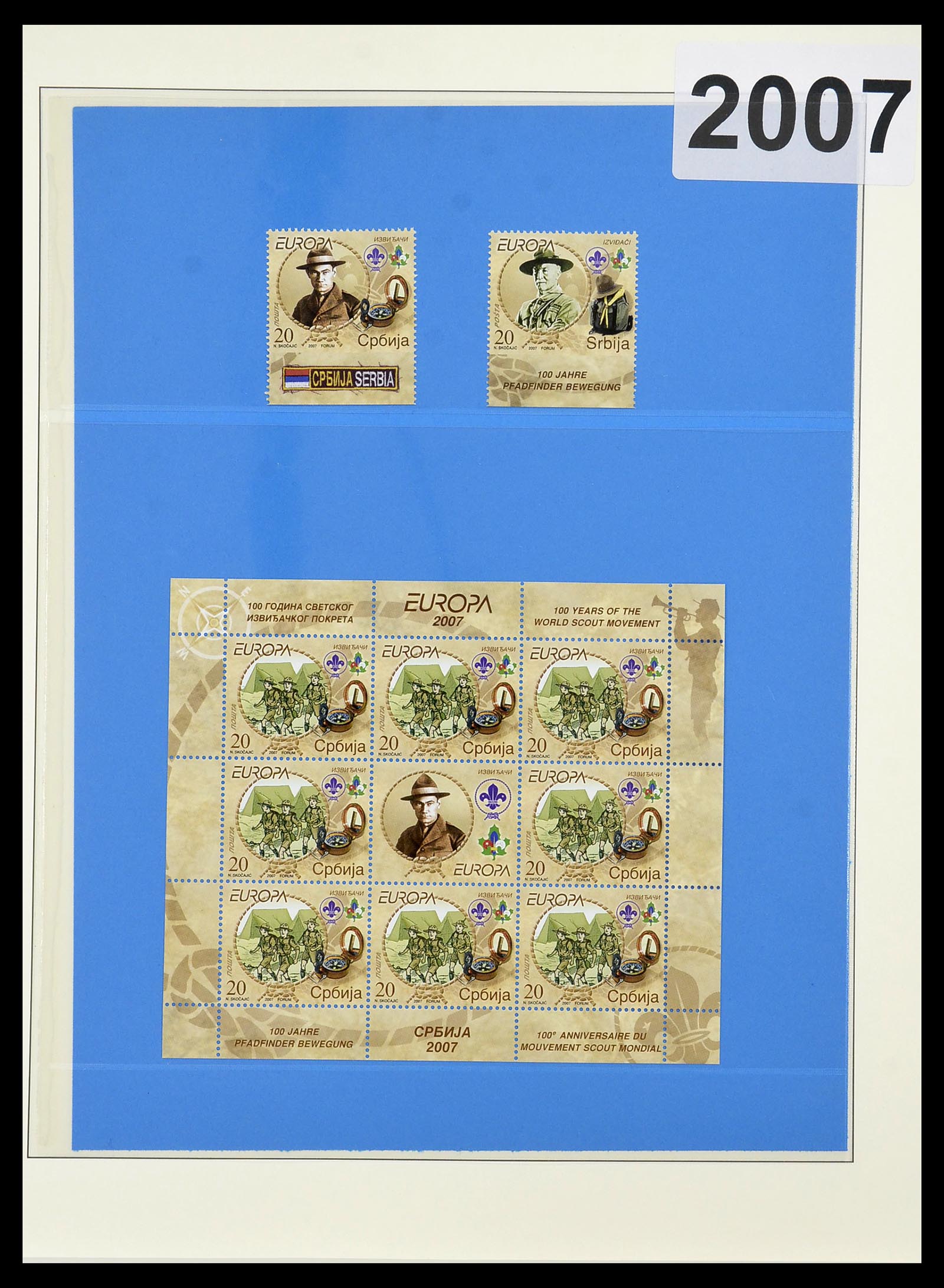 34191 550 - Postzegelverzameling 34191 Europa CEPT 1956-2008.
