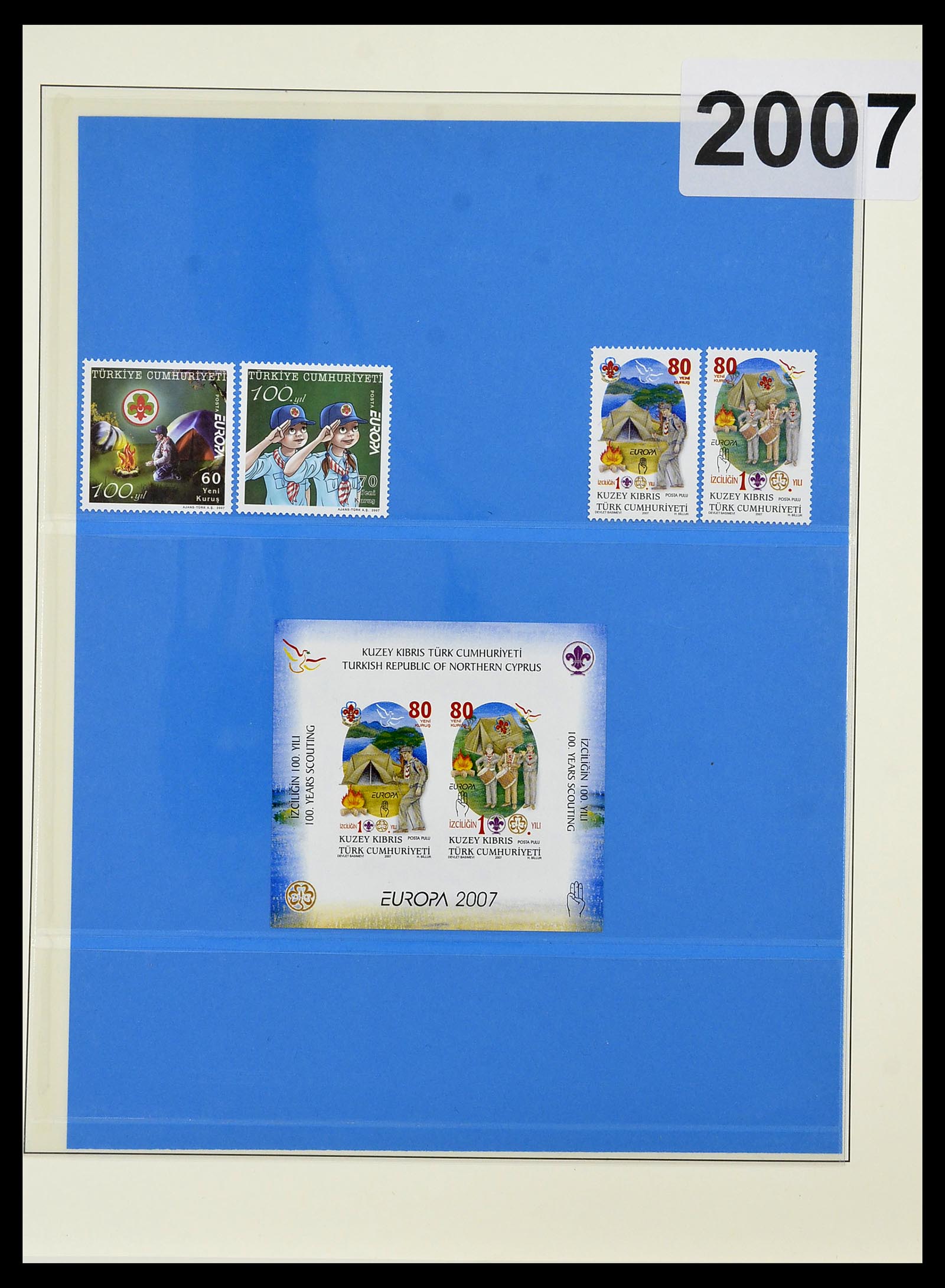 34191 552 - Postzegelverzameling 34191 Europa CEPT 1956-2008.