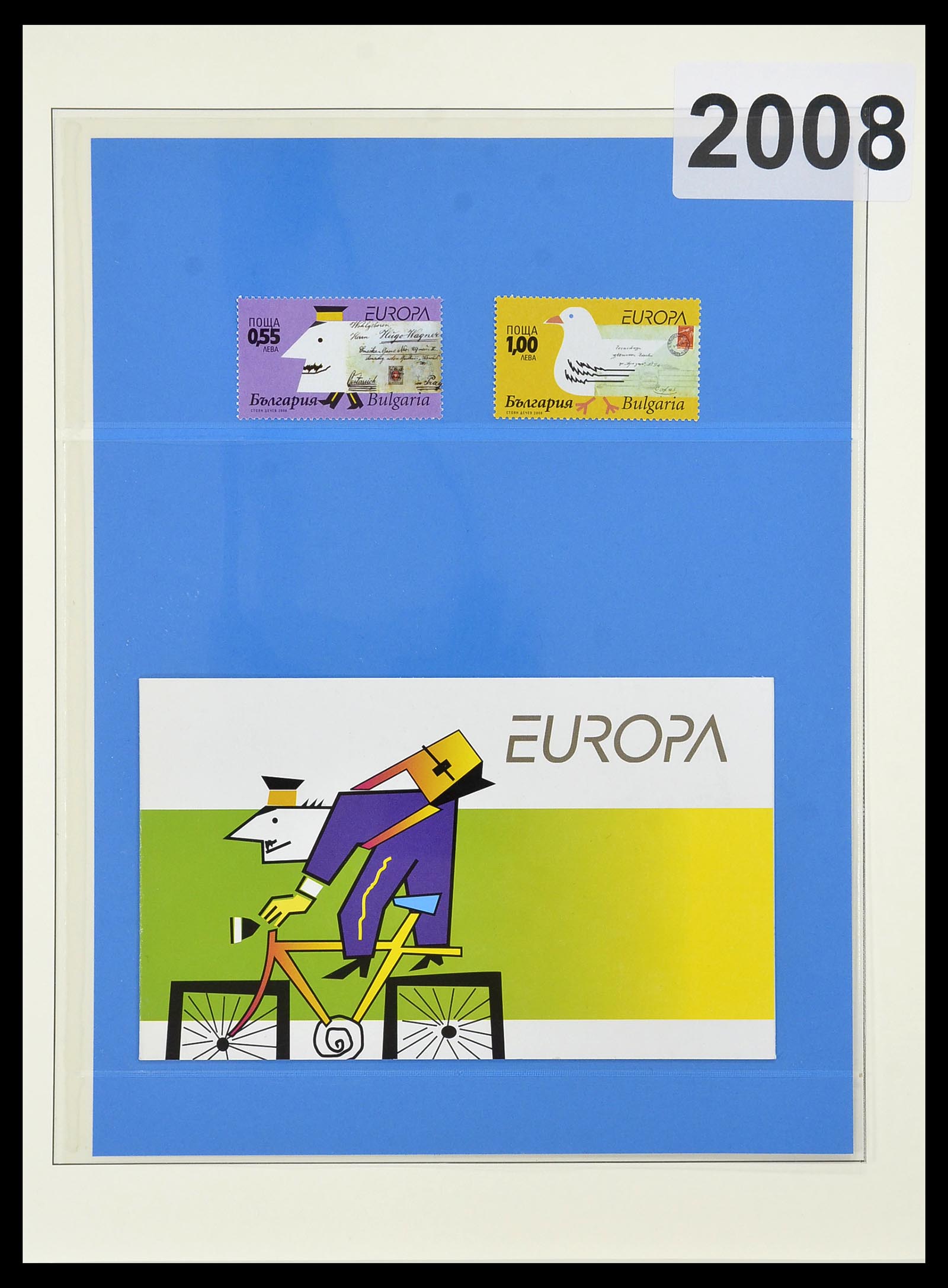 34191 562 - Stamp collection 34191 Europa CEPT 1956-2008.