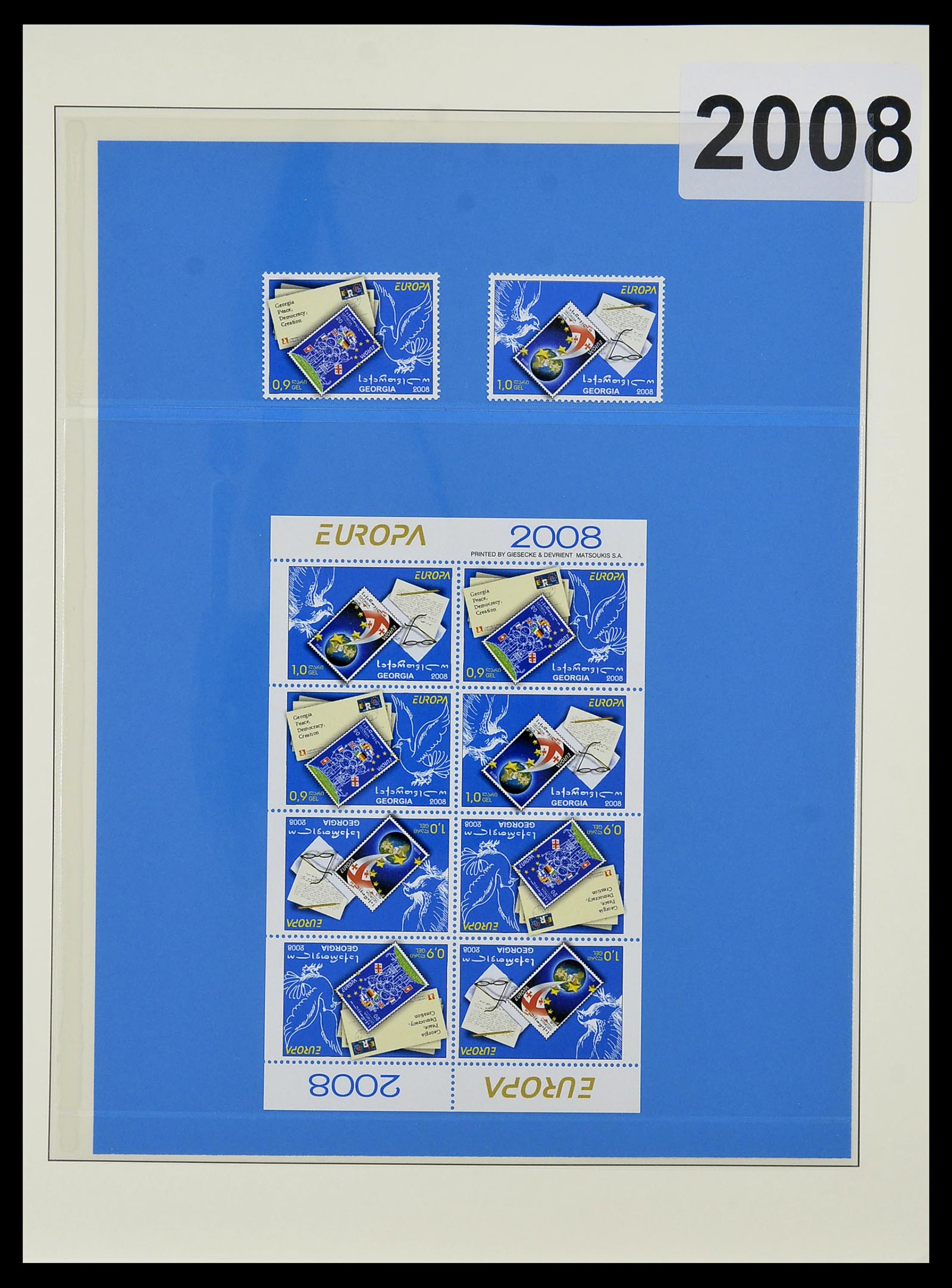 34191 565 - Postzegelverzameling 34191 Europa CEPT 1956-2008.