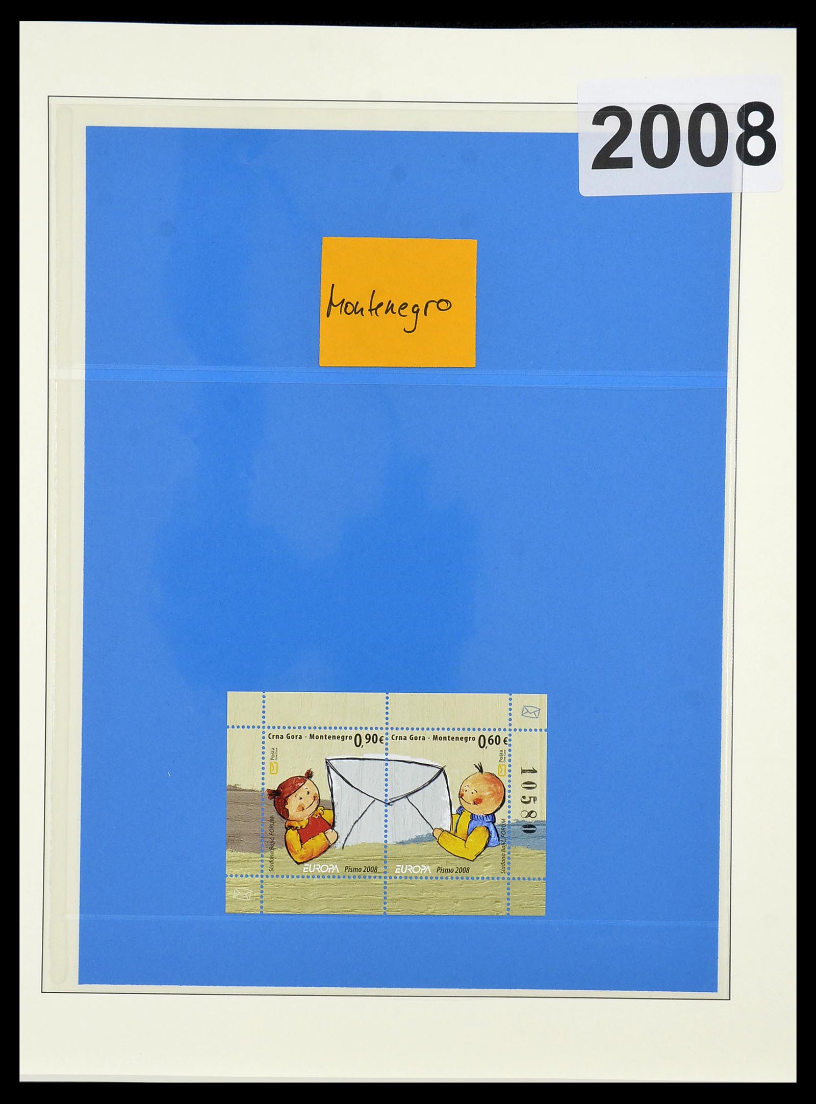 34191 572 - Postzegelverzameling 34191 Europa CEPT 1956-2008.