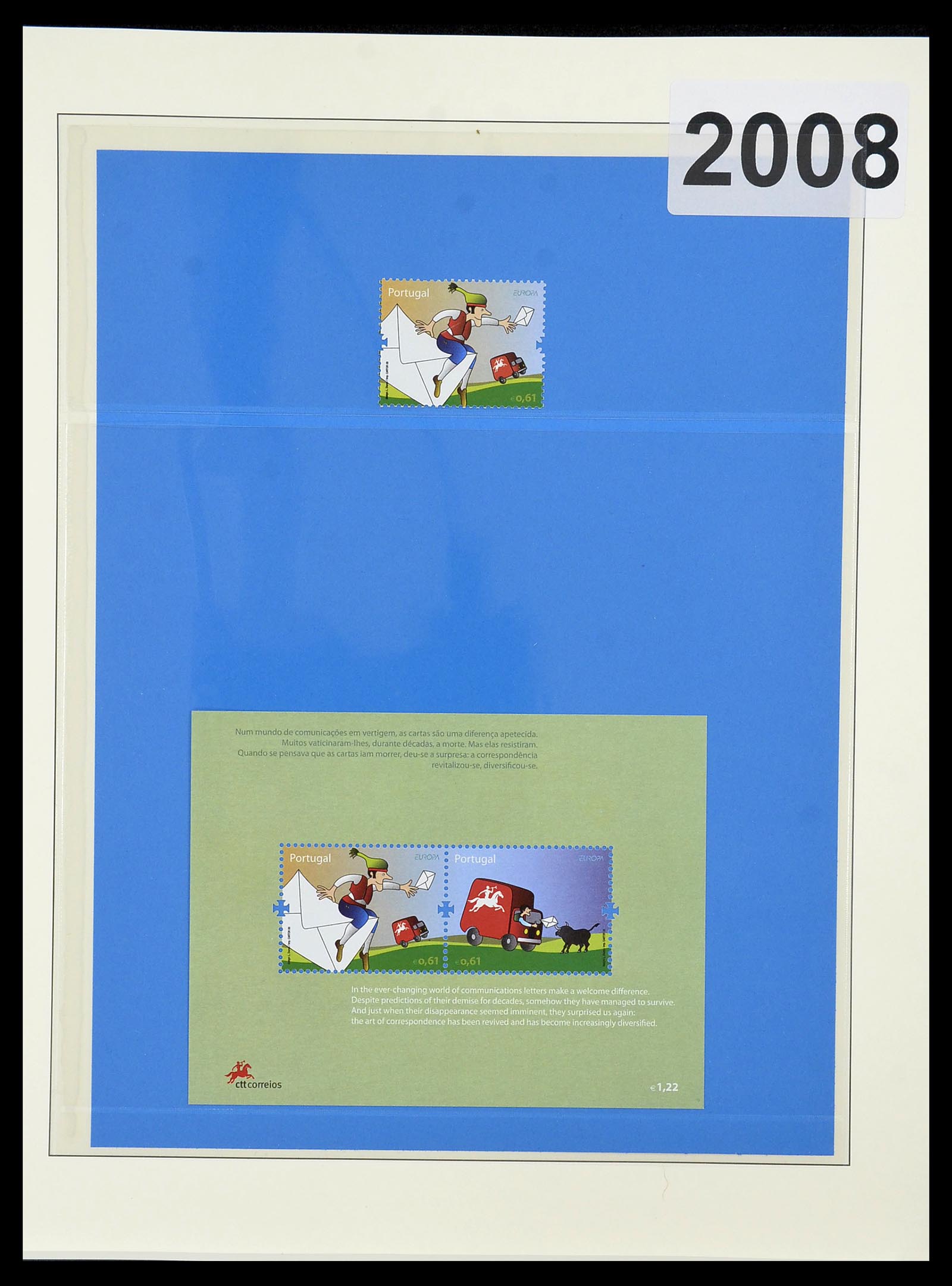 34191 574 - Postzegelverzameling 34191 Europa CEPT 1956-2008.