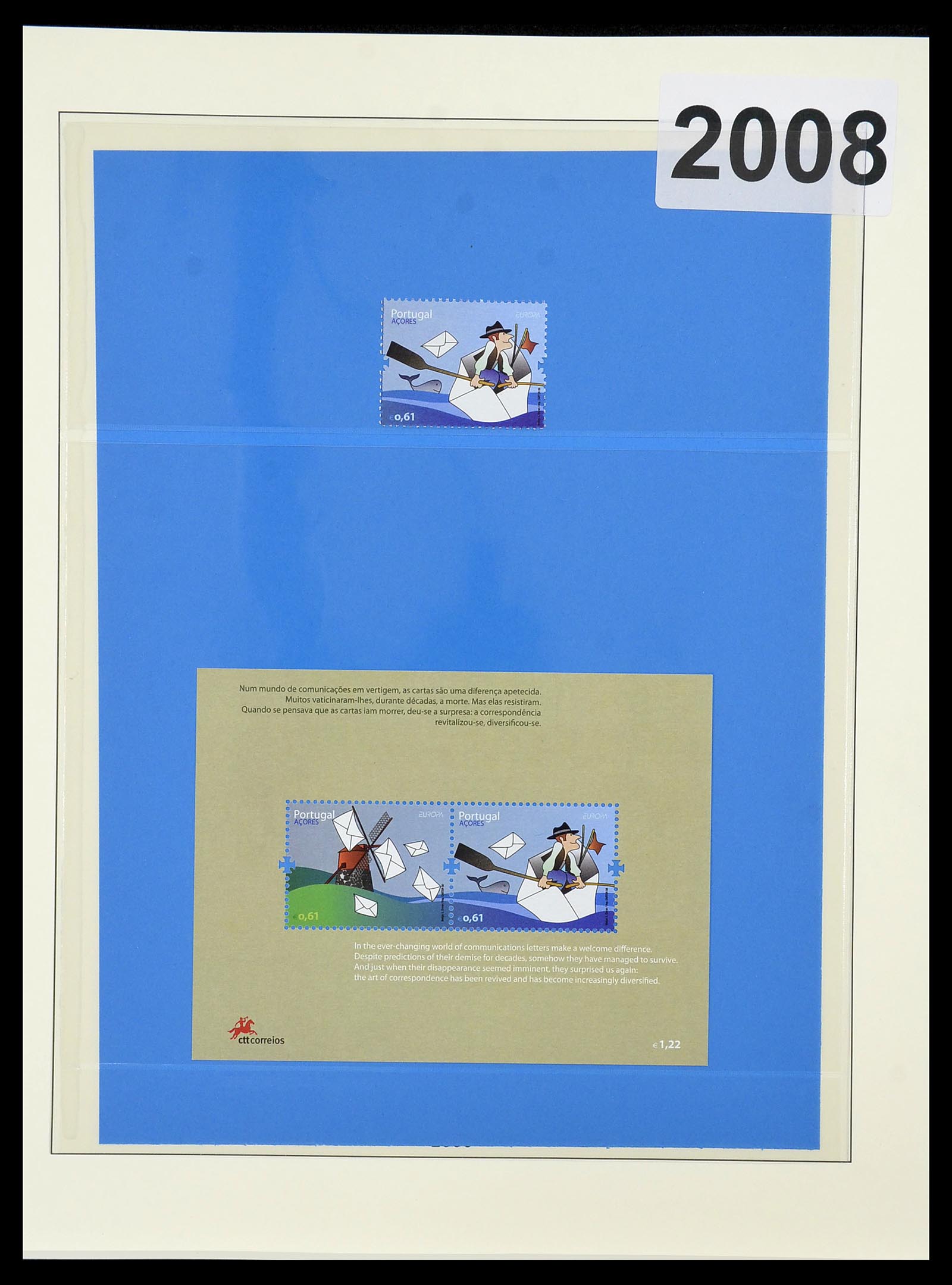 34191 575 - Postzegelverzameling 34191 Europa CEPT 1956-2008.