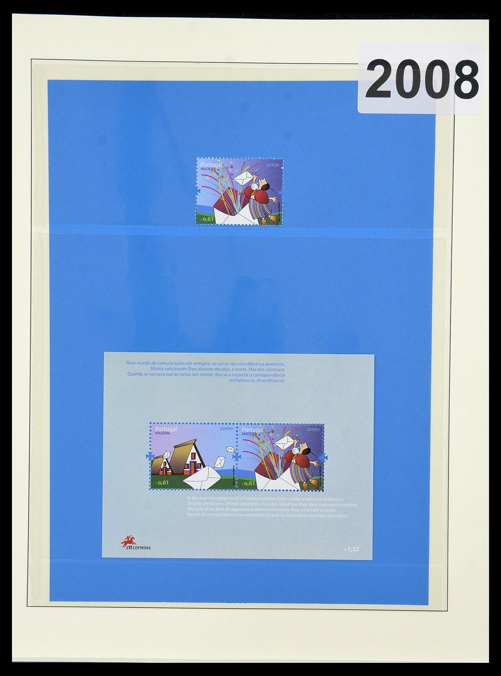 34191 576 - Postzegelverzameling 34191 Europa CEPT 1956-2008.