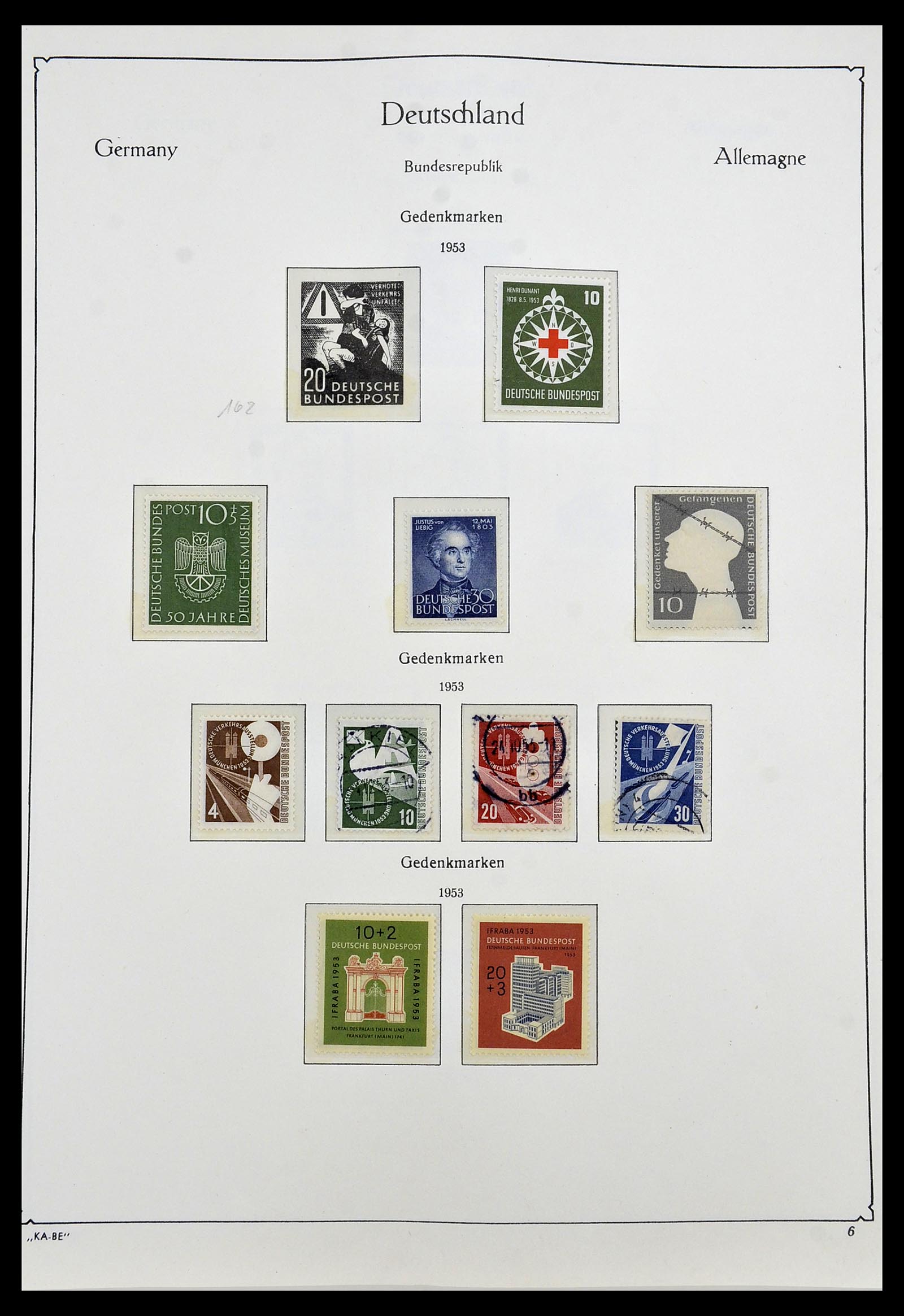 34192 005 - Postzegelverzameling 34192 Bundespost 1949-1975.