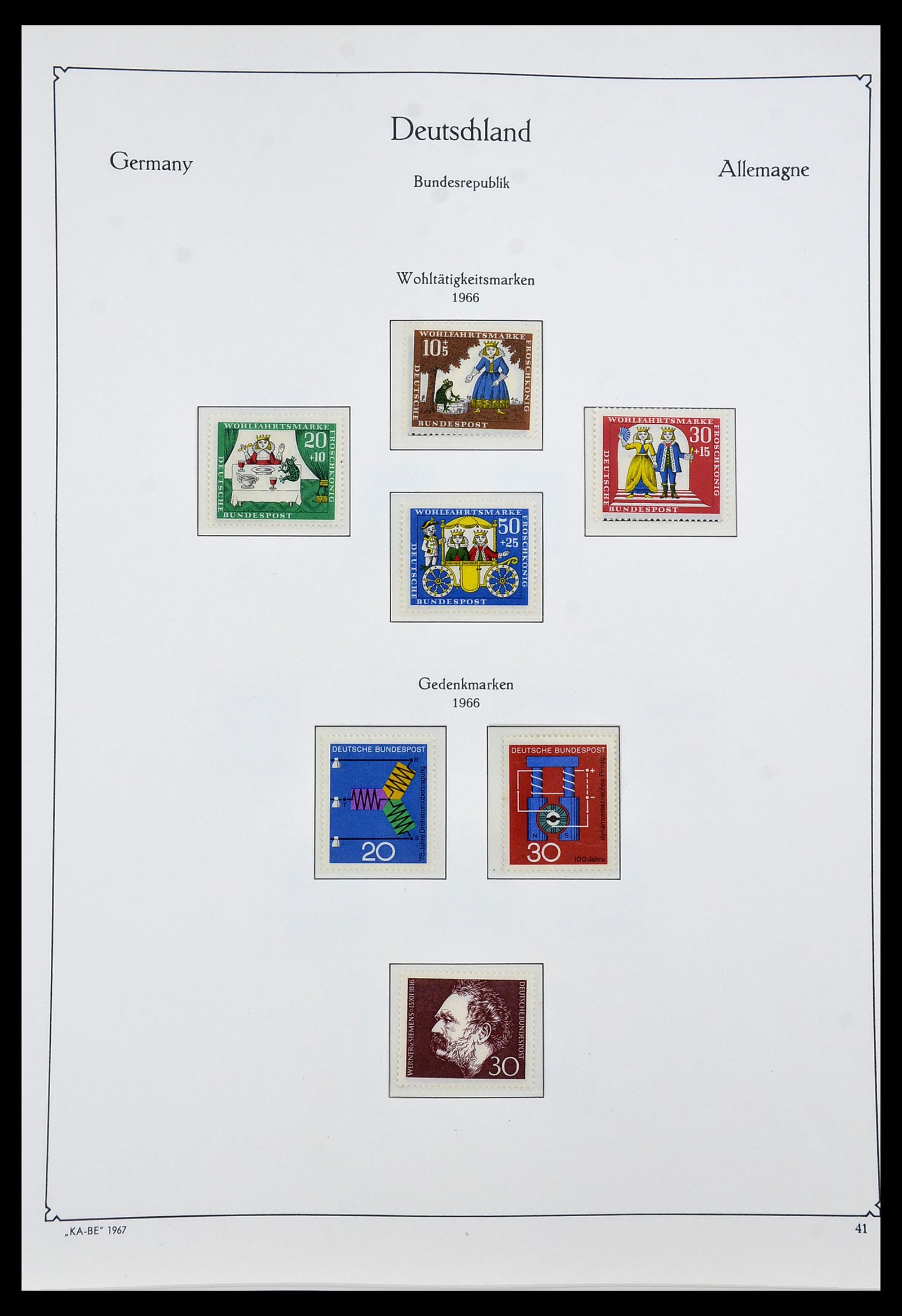 34192 042 - Postzegelverzameling 34192 Bundespost 1949-1975.