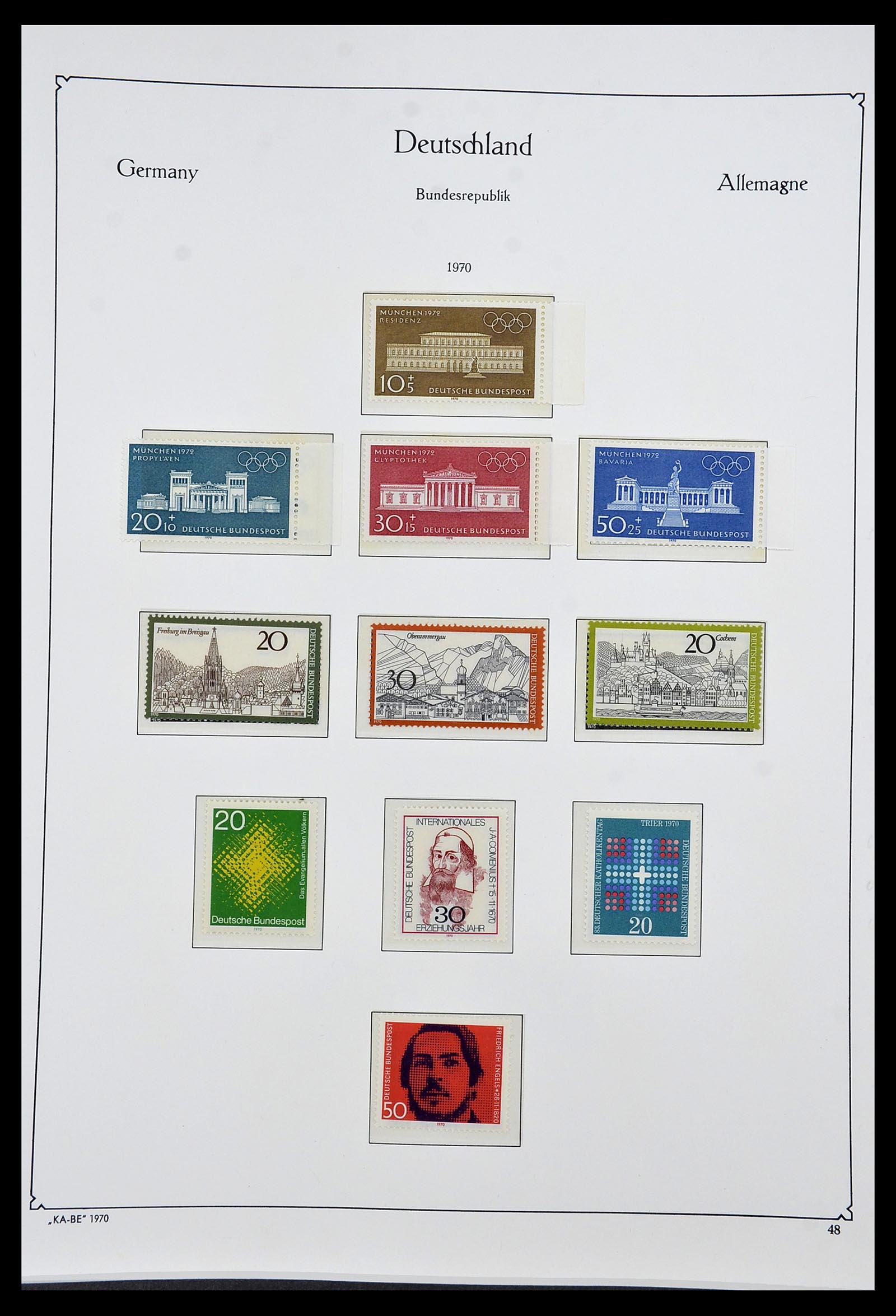 34192 057 - Postzegelverzameling 34192 Bundespost 1949-1975.