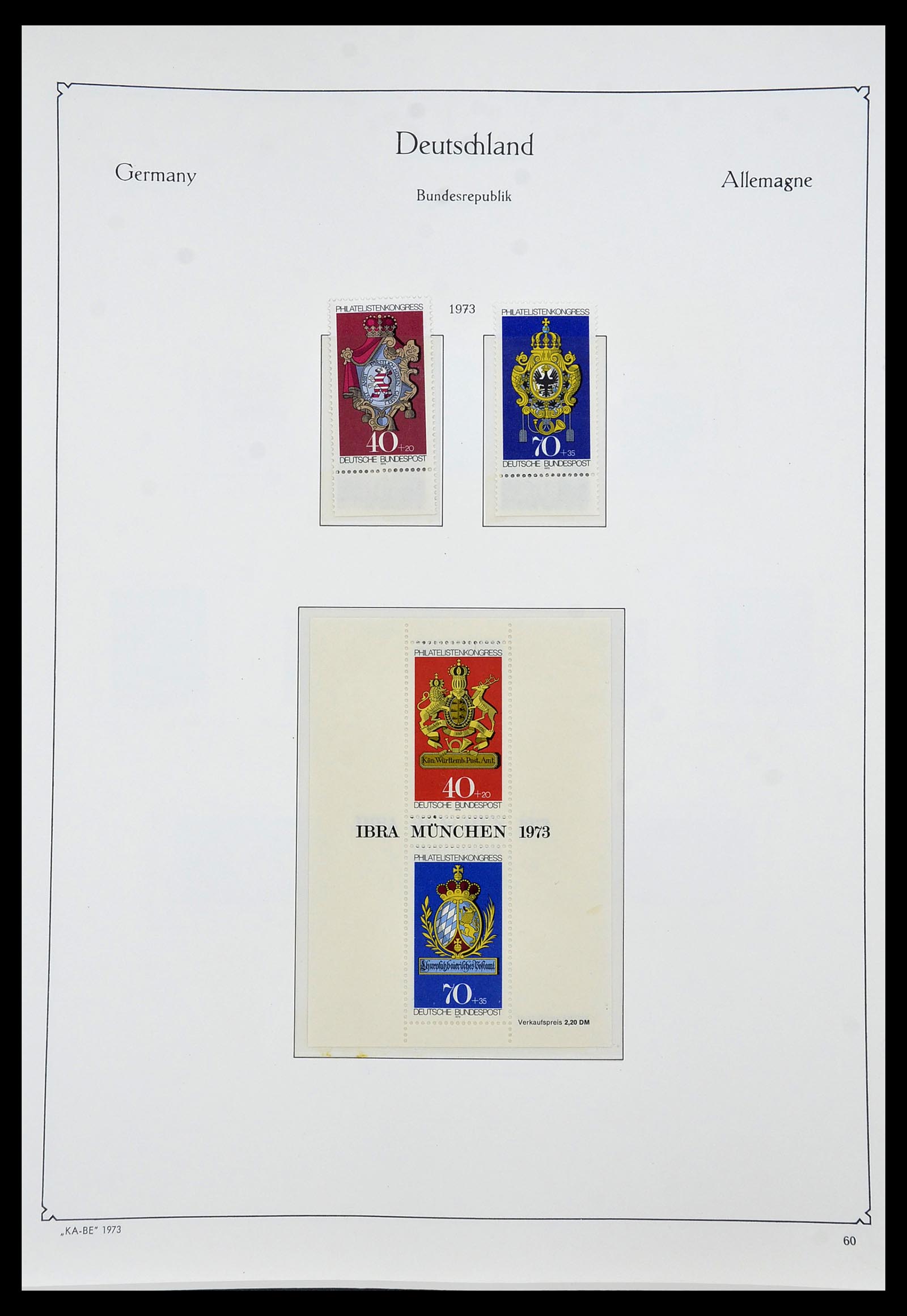 34192 071 - Postzegelverzameling 34192 Bundespost 1949-1975.