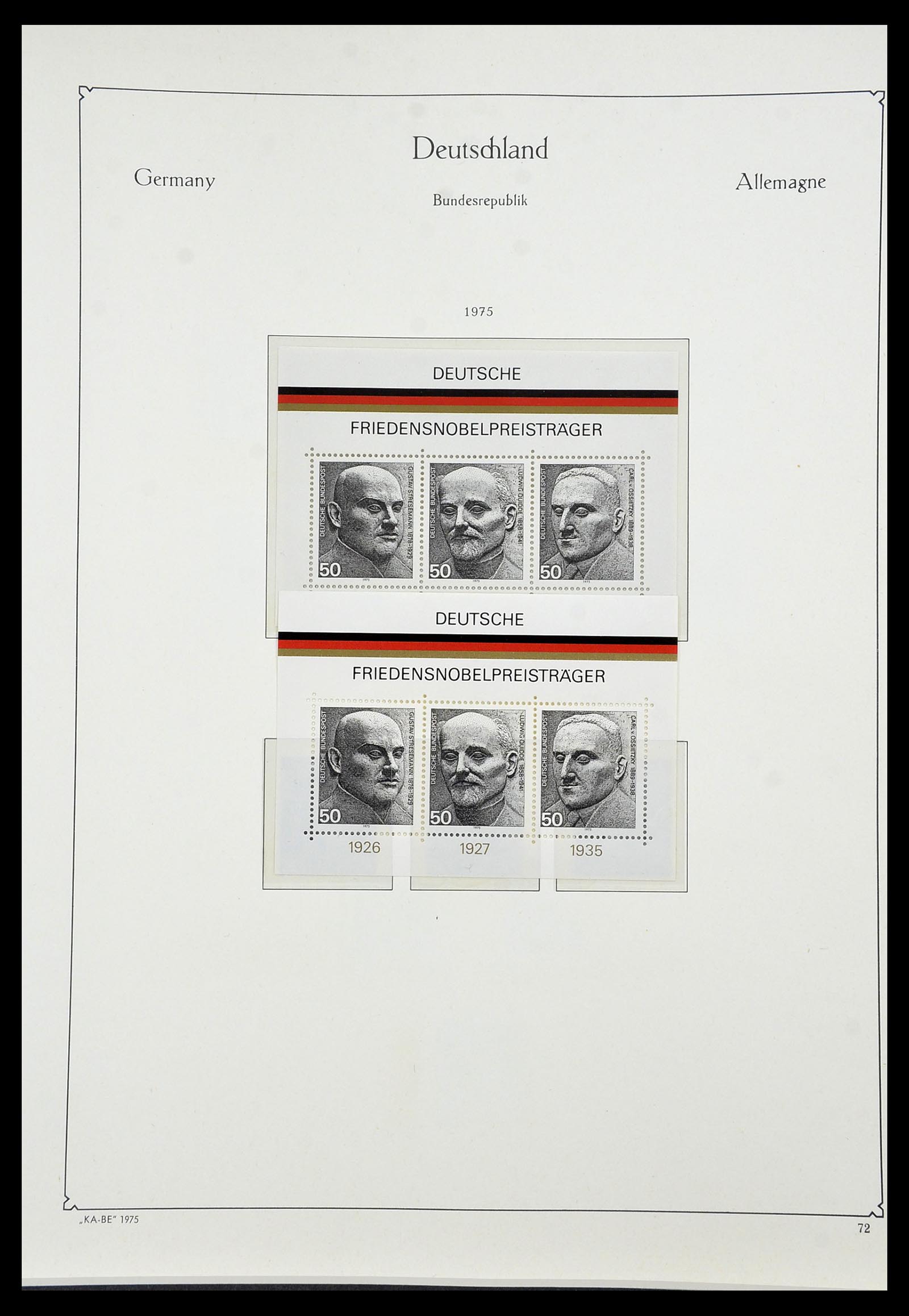 34192 083 - Postzegelverzameling 34192 Bundespost 1949-1975.