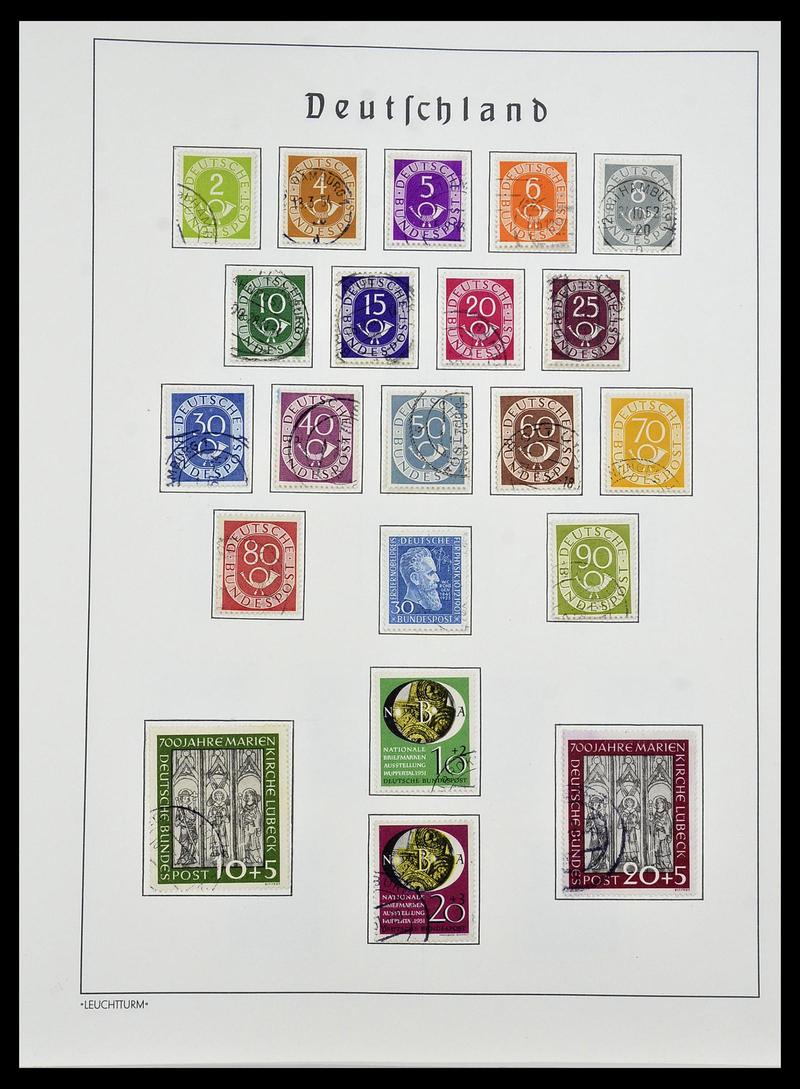 34193 002 - Stamp collection 34193 Bundespost 1949-1977.