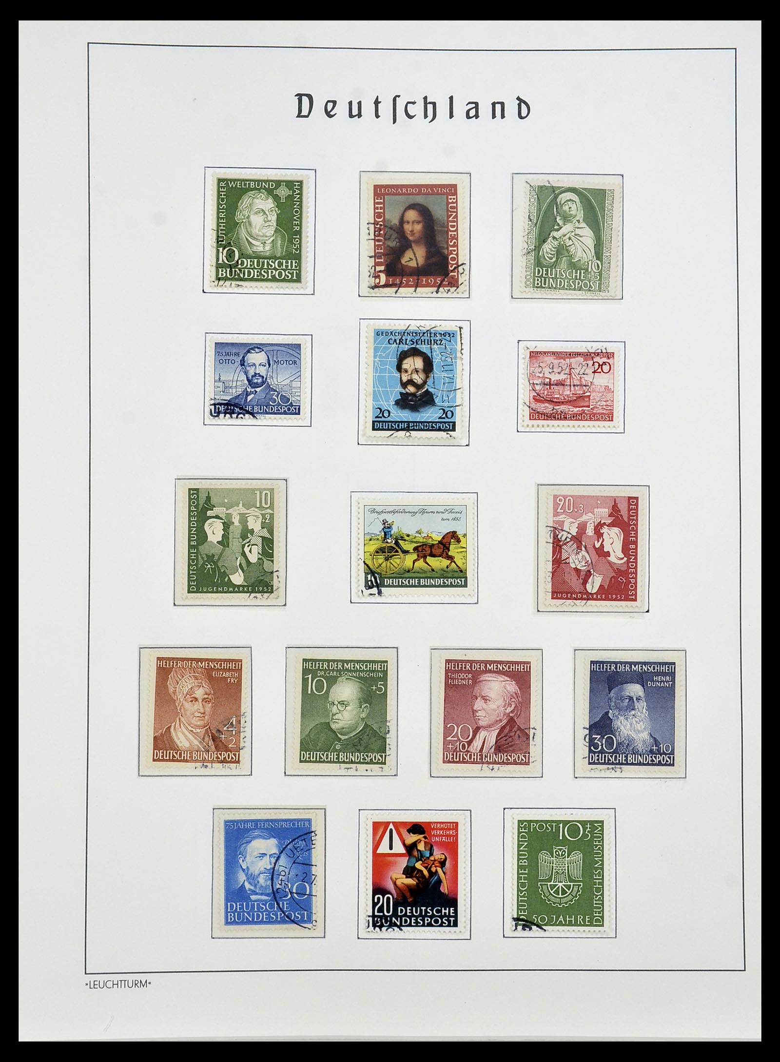 34193 003 - Postzegelverzameling 34193 Bundespost 1949-1977.